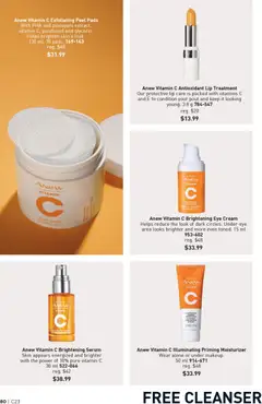 Preview of Anew Vitamin C Brightening Eye Cream, Helps reduce the look of dark circles. Under-eye area looks brighter and more even toned. 15 ml from shop Avon valid from 06.11.2025 | Page: 80