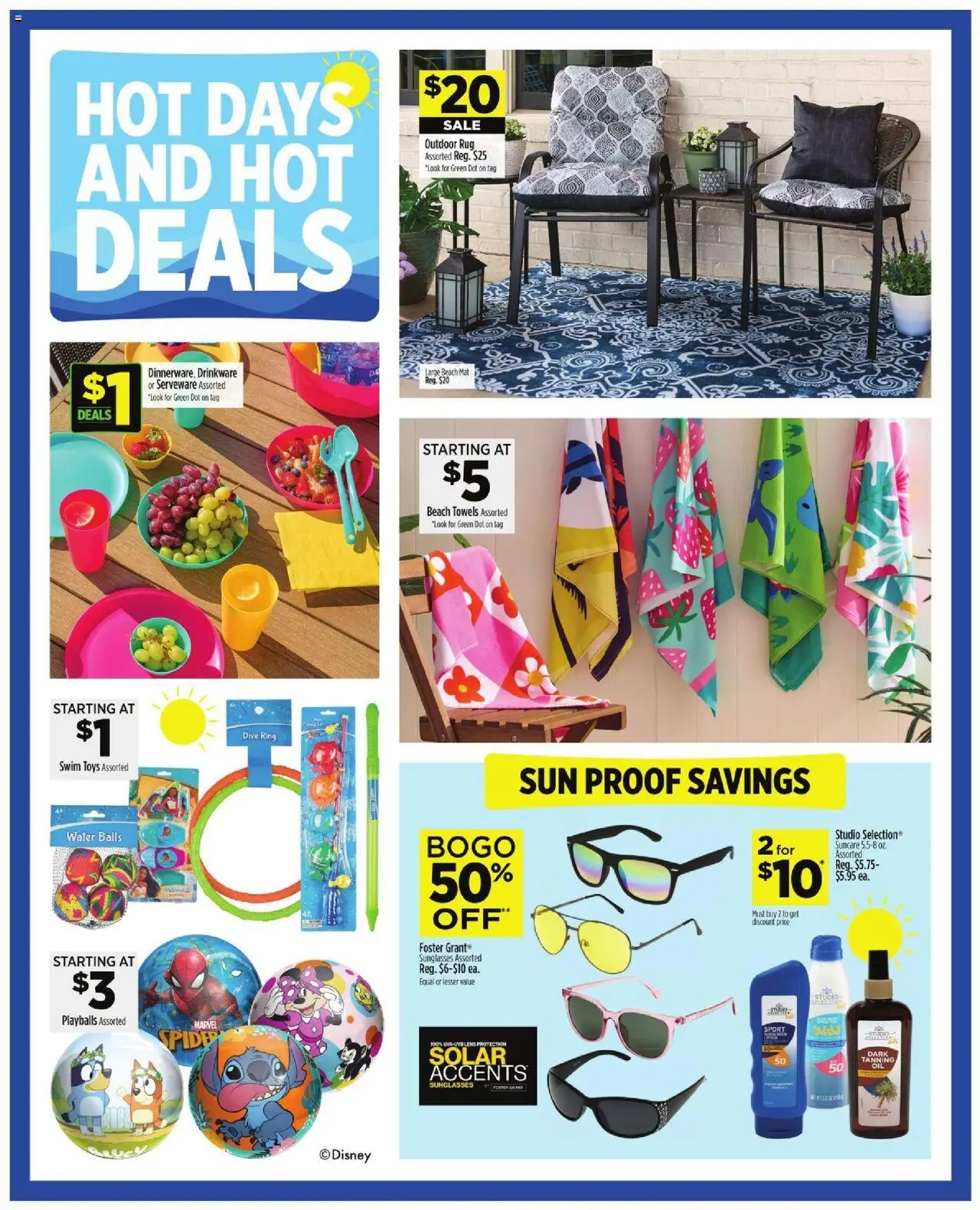 Dollar General Weekly Ad - valid from 08.06.2025 | Page: 10 | Products: Ring, Water