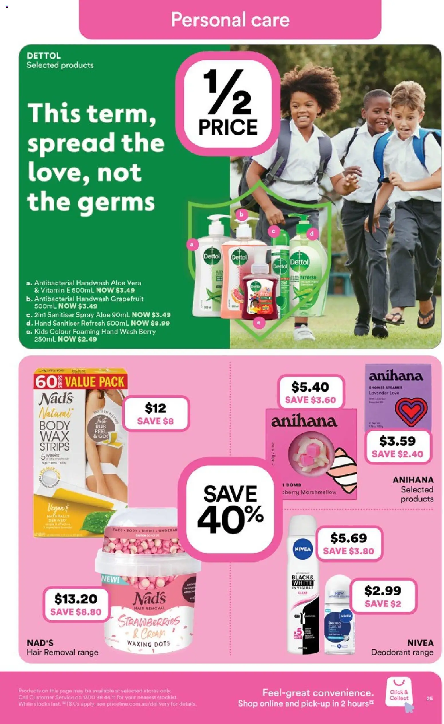 Priceline Pharmacy catalogue - valid from 22.01.2026 | Page: 25 | Products: Deodorant, Cream, Grapefruit, Vitamin
