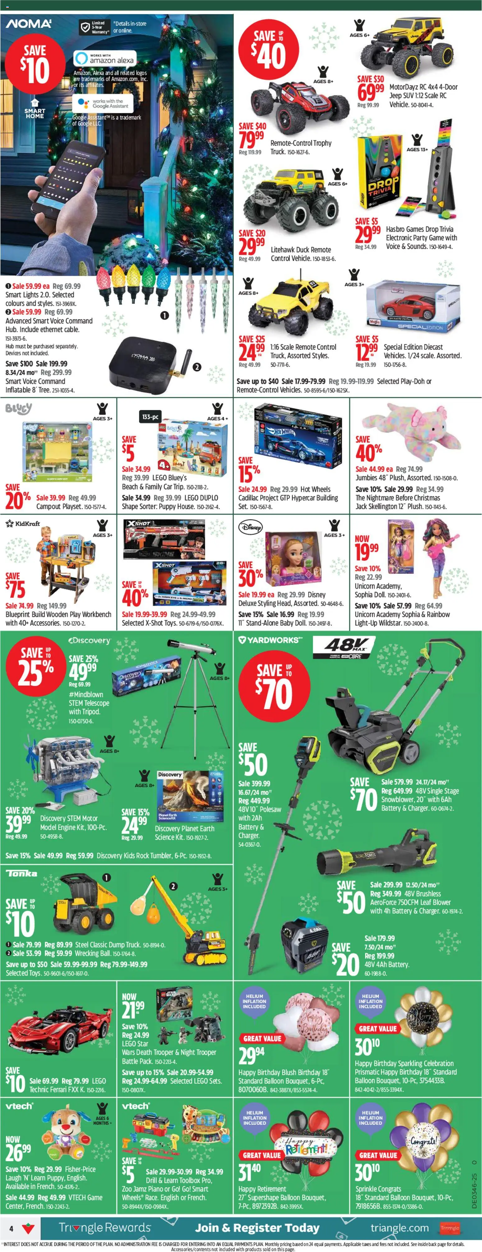 Canadian Tire flyer valid from 06.11.2025 | Page: 4