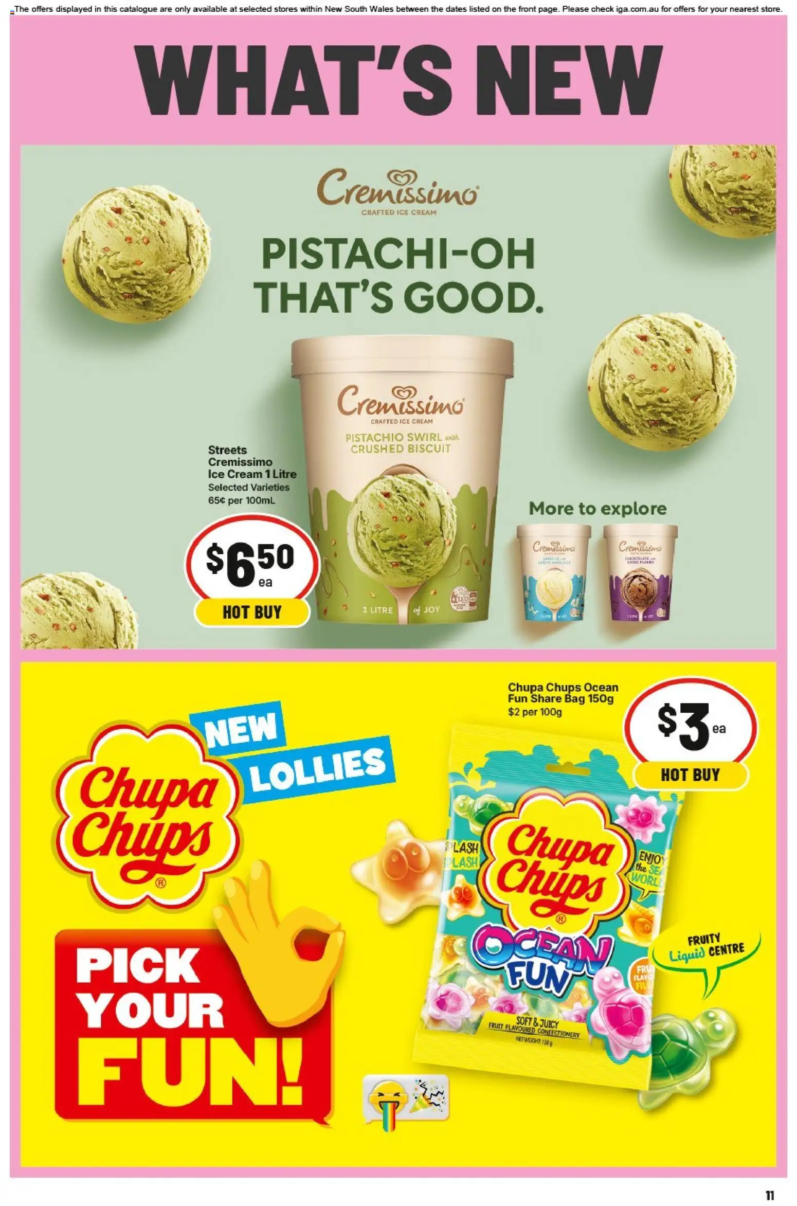 IGA catalogue - valid from 04.03.2026 | Page: 14 | Products: Yoghurt, Honey, Cream, Spices