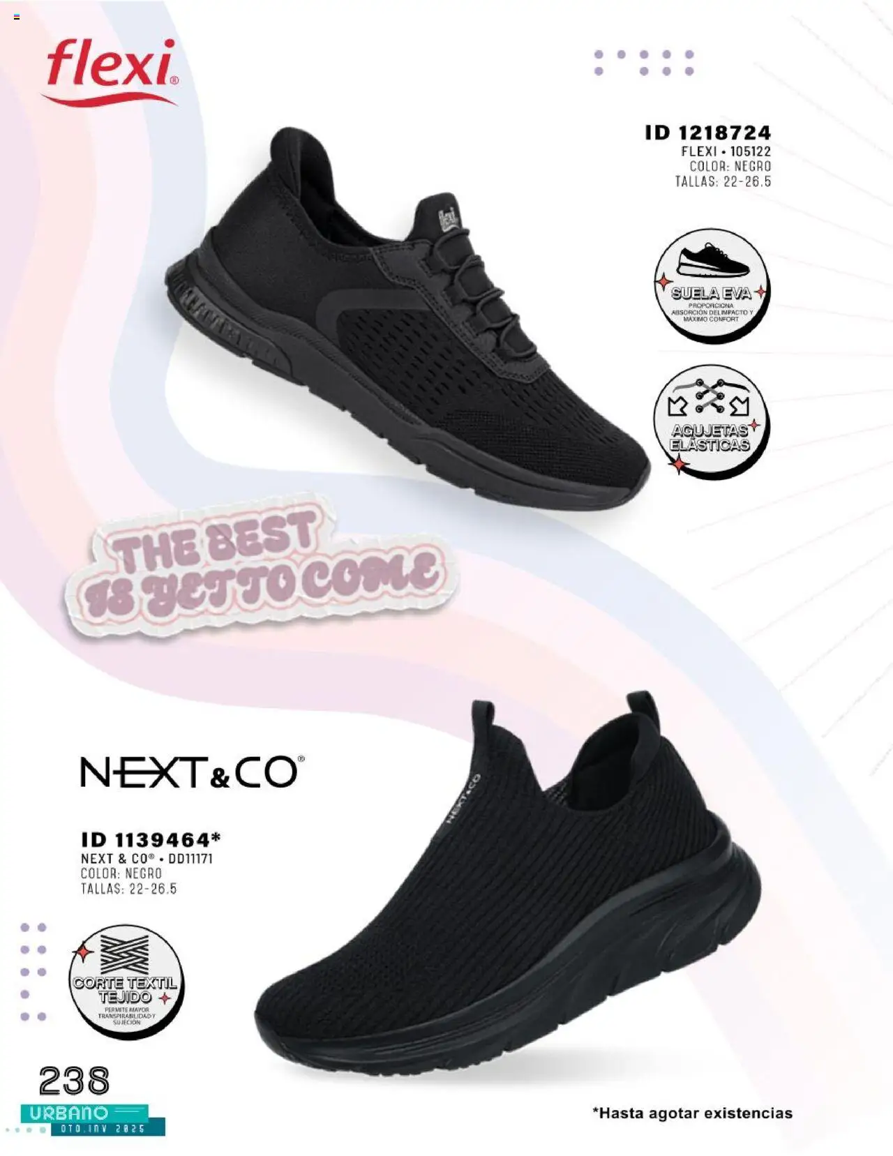 Nuevas ofertas de Price Shoes válidas en toda la República Mexicana desde el 24.07.2025. ¡Encuentra las mejores ofertas en Price Shoes catálogo Urbano otoño / invierno 2025! | Página: 238