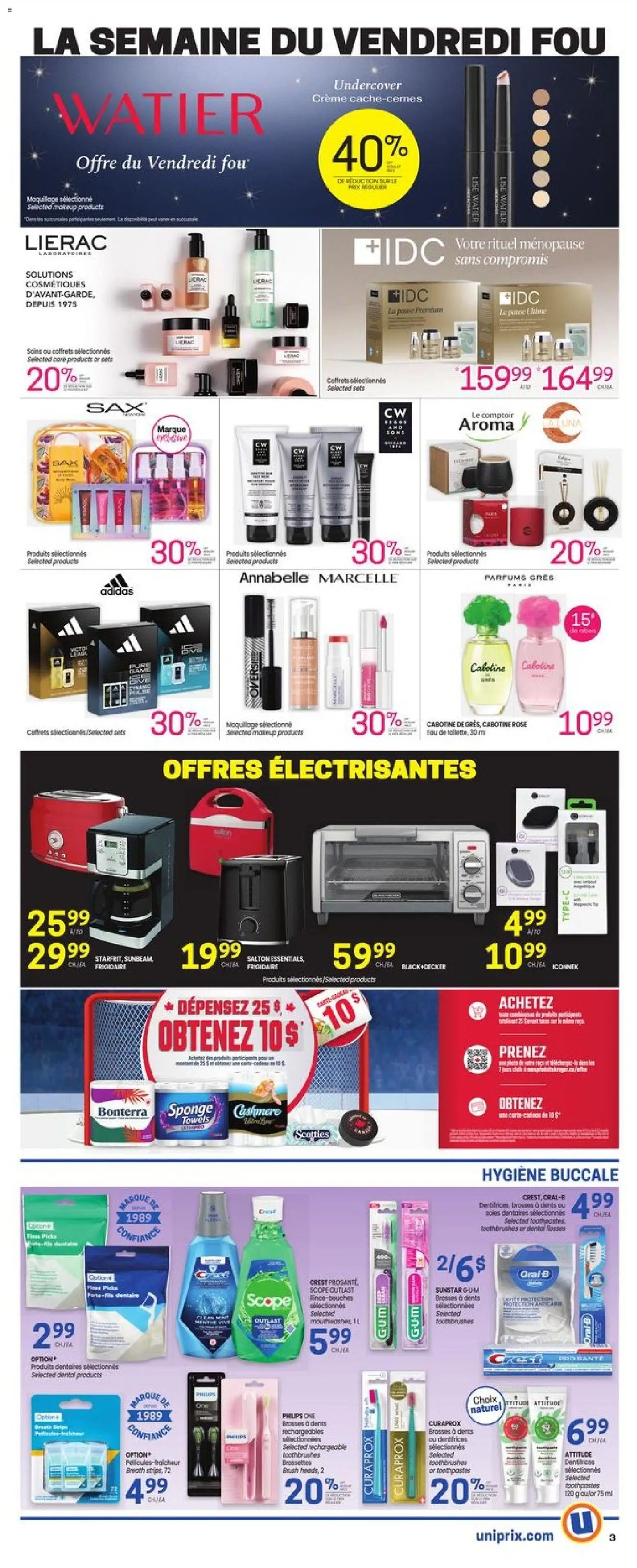 Uniprix flyer valid from 27.11.2025 | Page: 5 | Products: Brush, Sponge