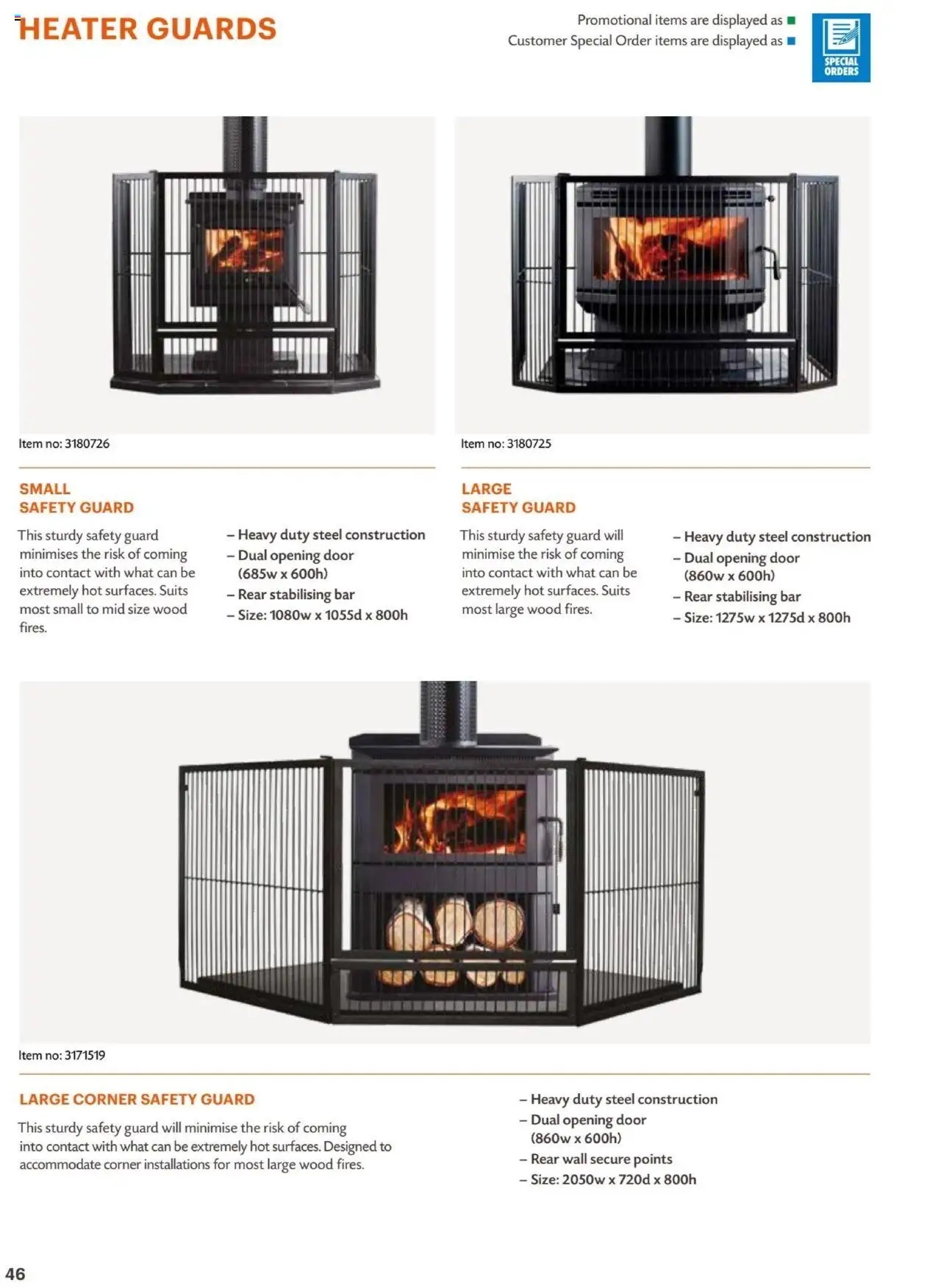 Bunnings Warehouse catalogue - valid from 31.03.2025 | Page: 46 | Products: Heater, Door, Wood