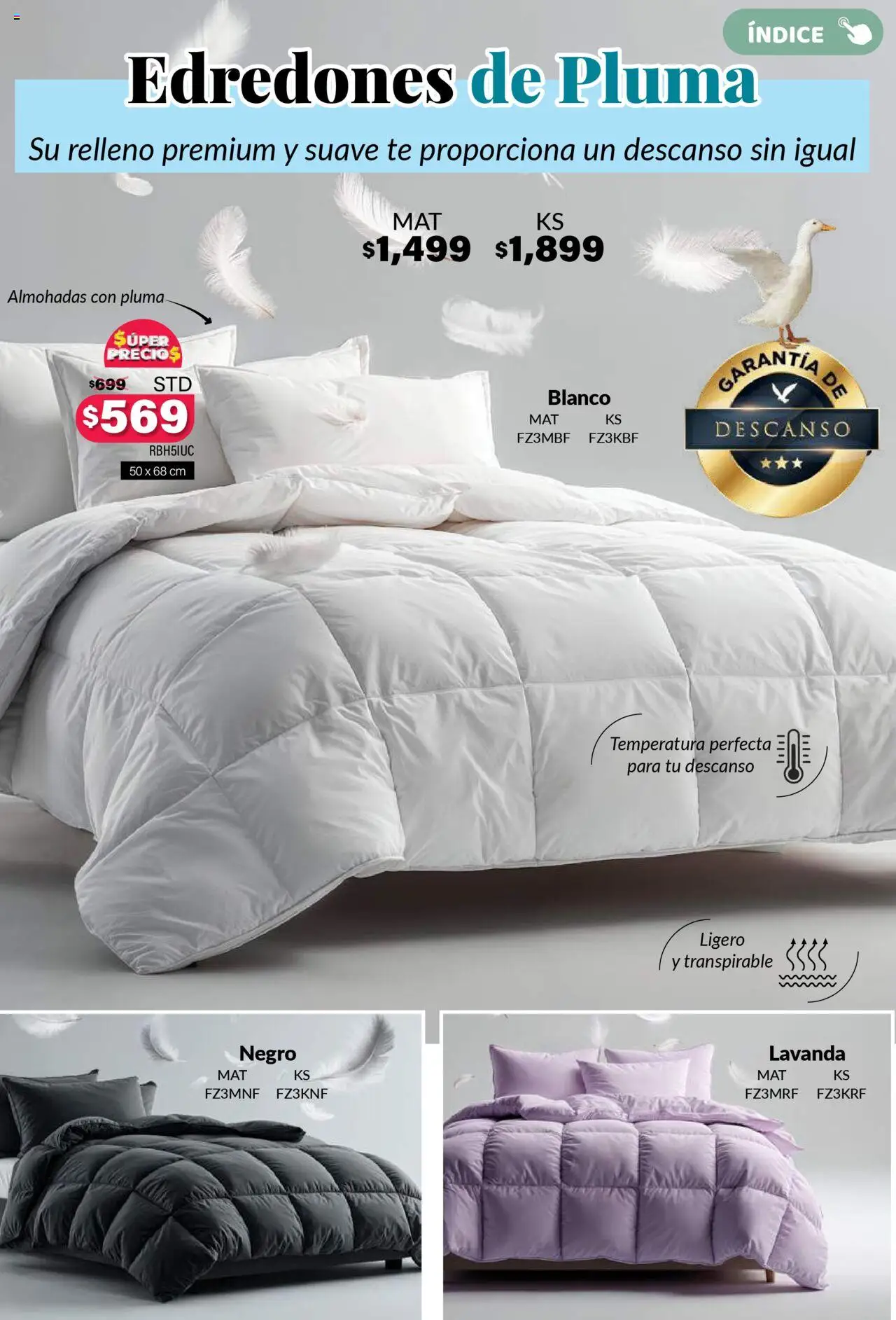 Nuevas ofertas de Colchas Concord válidas en toda la República Mexicana desde el 01.08.2025. ¡Encuentra las mejores ofertas en Colchas Concord - Catálogo! | Página: 537 | Productos: Té