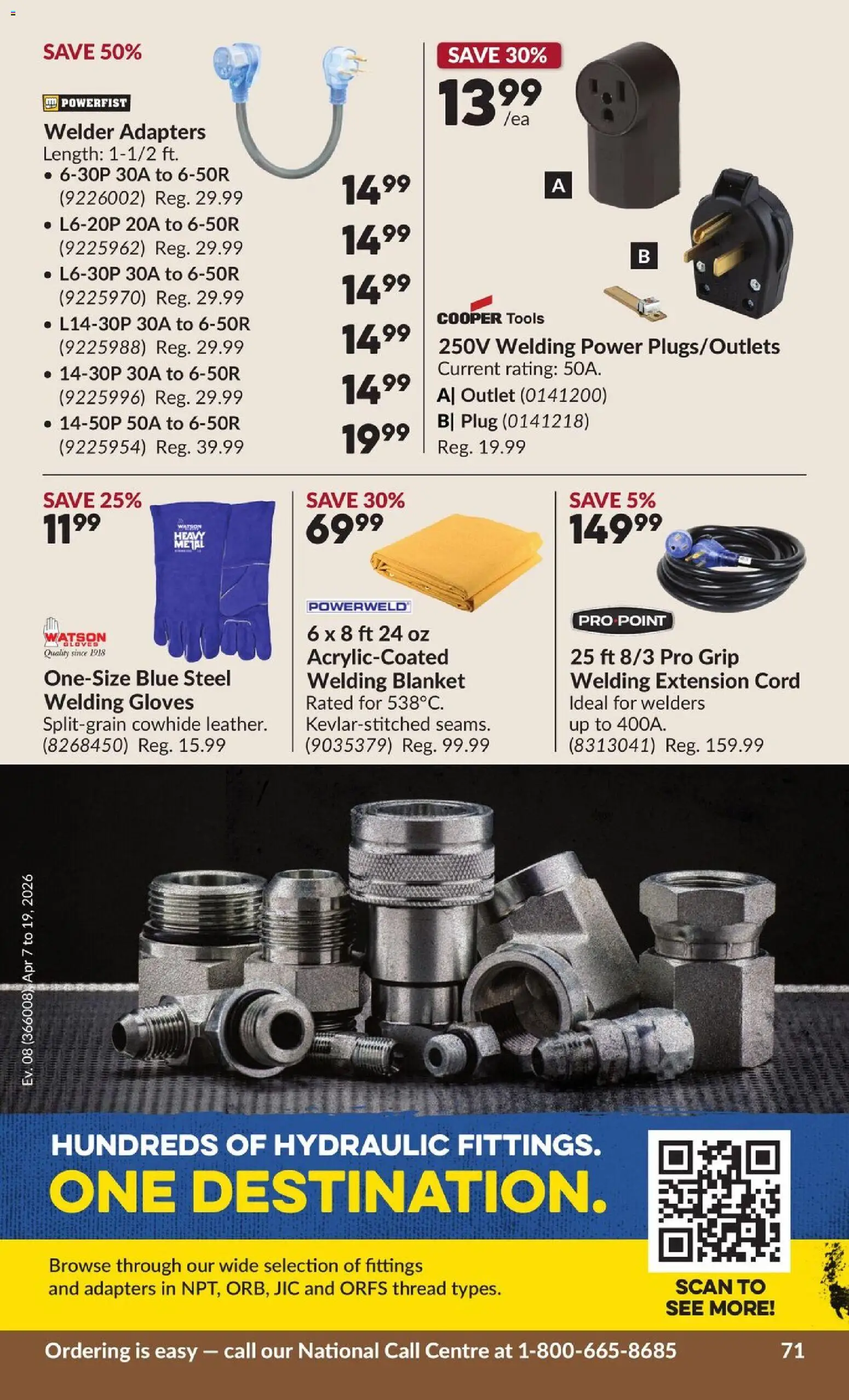 Princess Auto flyer valid from 07.04.2026 | Page: 78 | Products: Gloves, Blanket