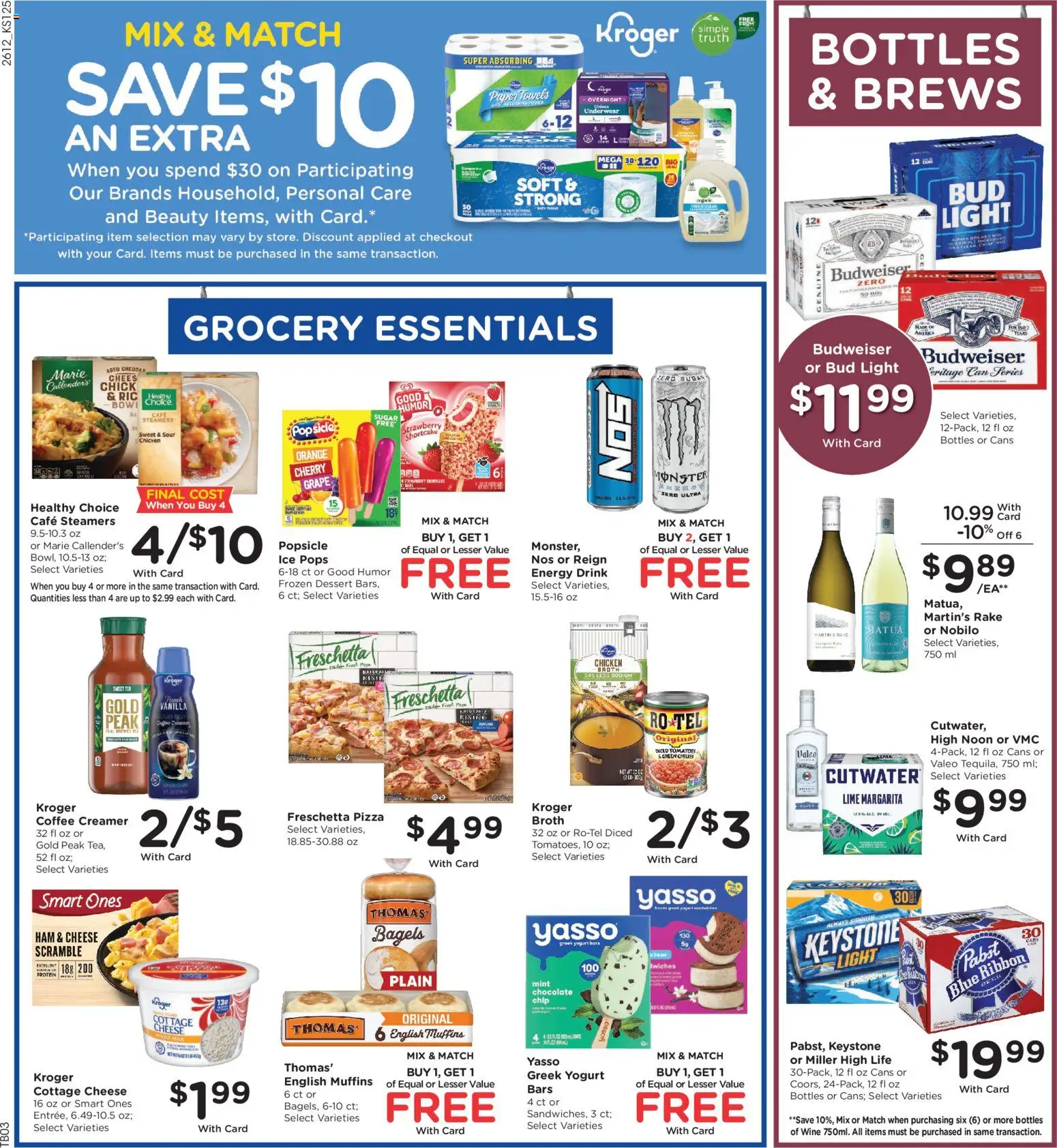 King Soopers Weekly Ad - valid from 22.04.2026 | Page: 7 | Products: Cheese, Chocolate, Tomatoes, Chocolate Chip
