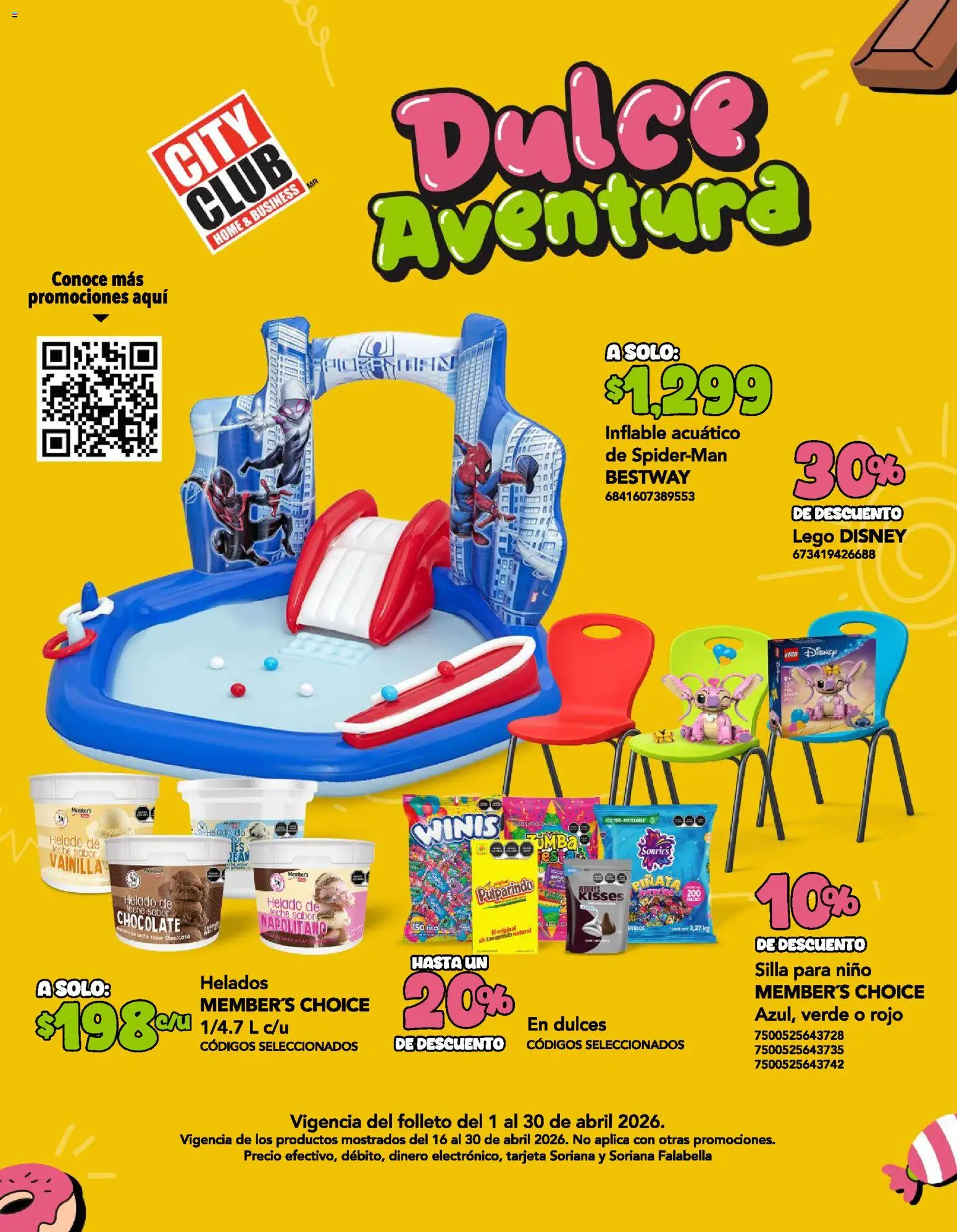 Nuevas ofertas de City Club válidas en toda la República Mexicana desde el 01.04.2026. ¡Encuentra las mejores ofertas en City Club catálogo! | Página: 1