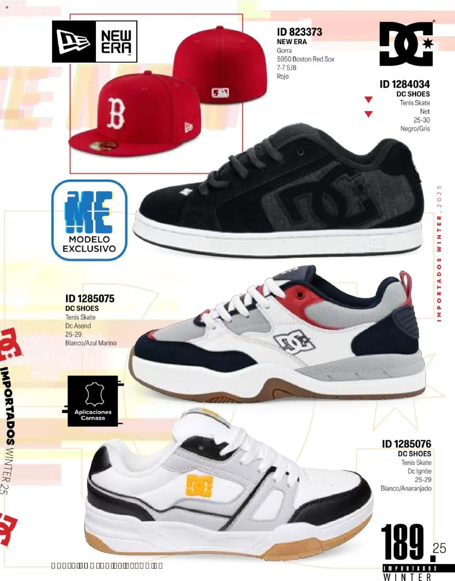 Nuevas ofertas de Price Shoes válidas en toda la República Mexicana desde el 11.11.2025. ¡Encuentra las mejores ofertas en Price Shoes catálogo Importados Winter 2025  ! | Página: 189 | Productos: Tenis, Gorra