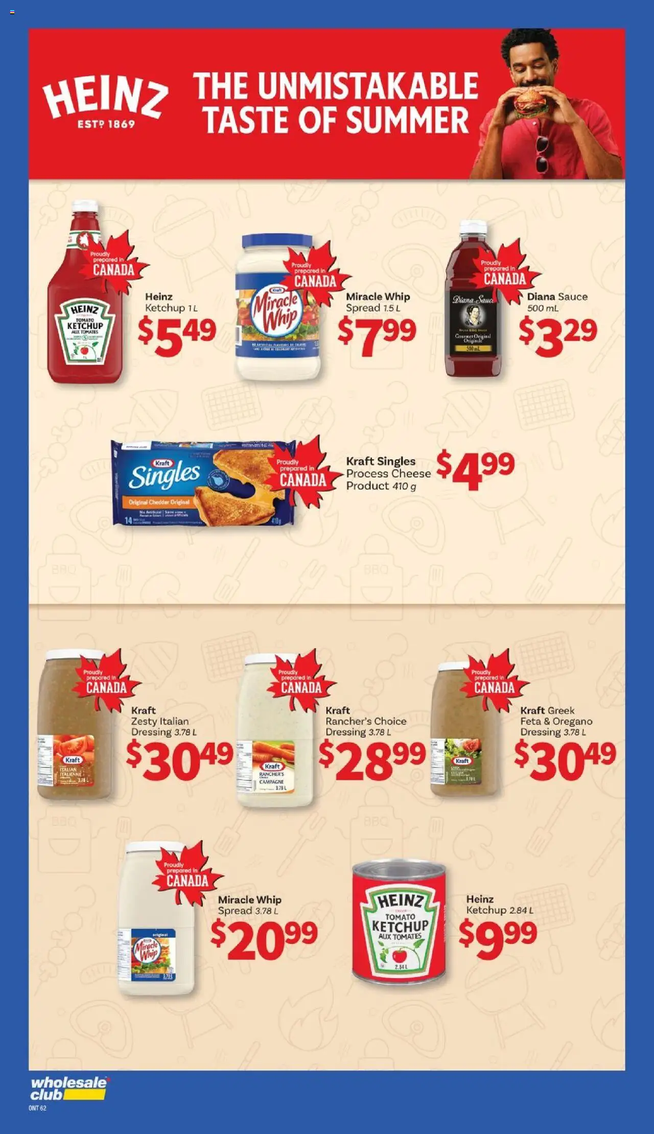 Wholesale Club flyer valid from 31.07.2025 | Page: 68 | Products: Ketchup, Cheese