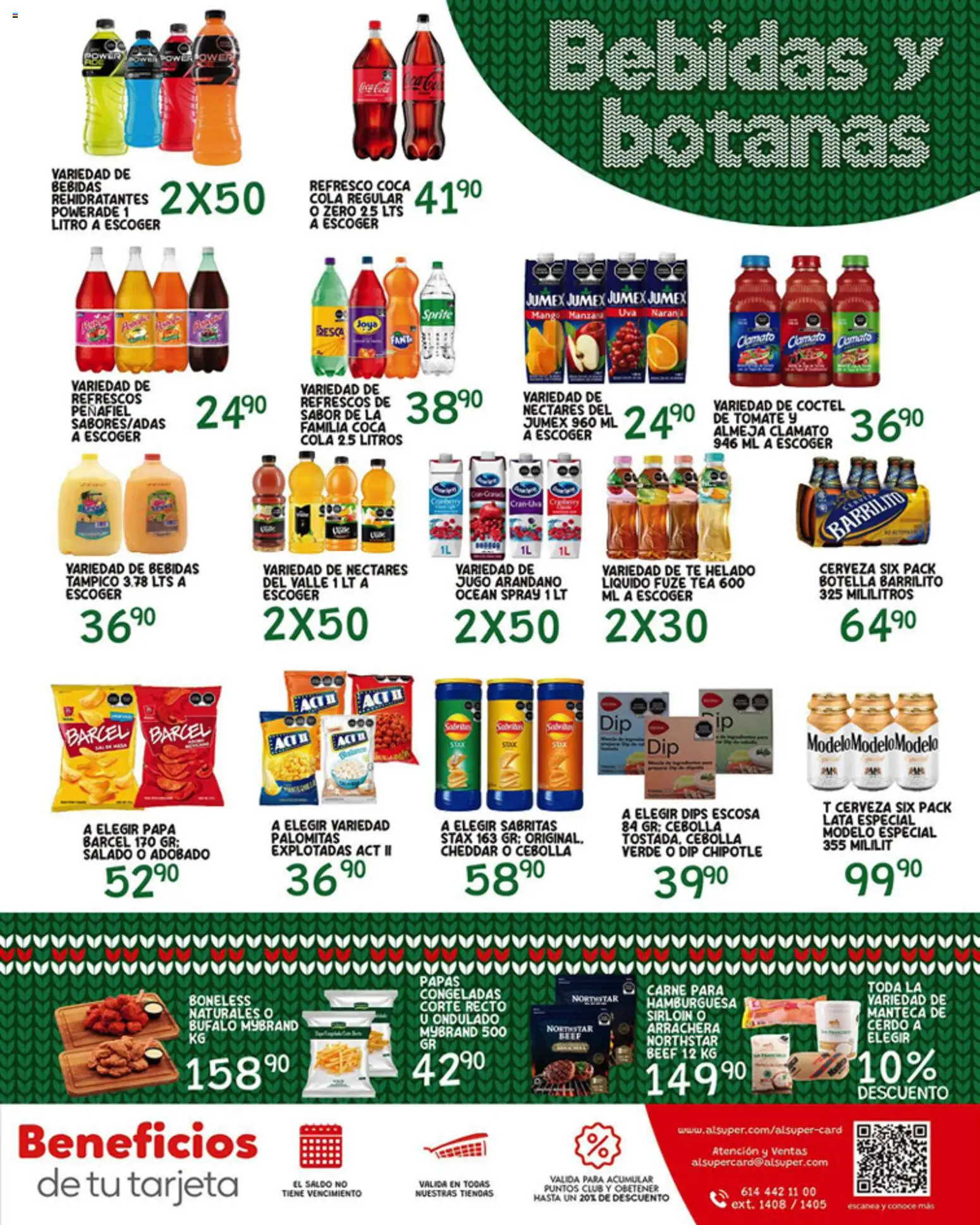 Nuevas ofertas de Alsuper válidas en toda la República Mexicana desde el 02.12.2025. ¡Encuentra las mejores ofertas en Alsuper folleto Zacatecas! | Página: 7