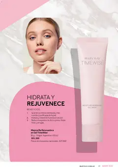Vista previa Mary Kay catálogo válido desde el 01.03.2026 | Página: 19 | Productos: Mascarilla