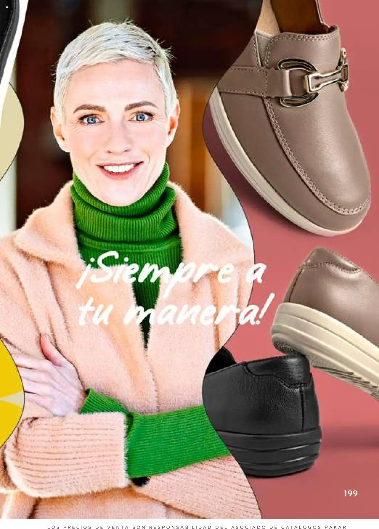 Nuevas ofertas de SC Pakar válidas en toda la República Mexicana desde el 24.07.2025. ¡Encuentra las mejores ofertas en SC Pakar Catálogo Mujer otoño / invierno! | Página: 199