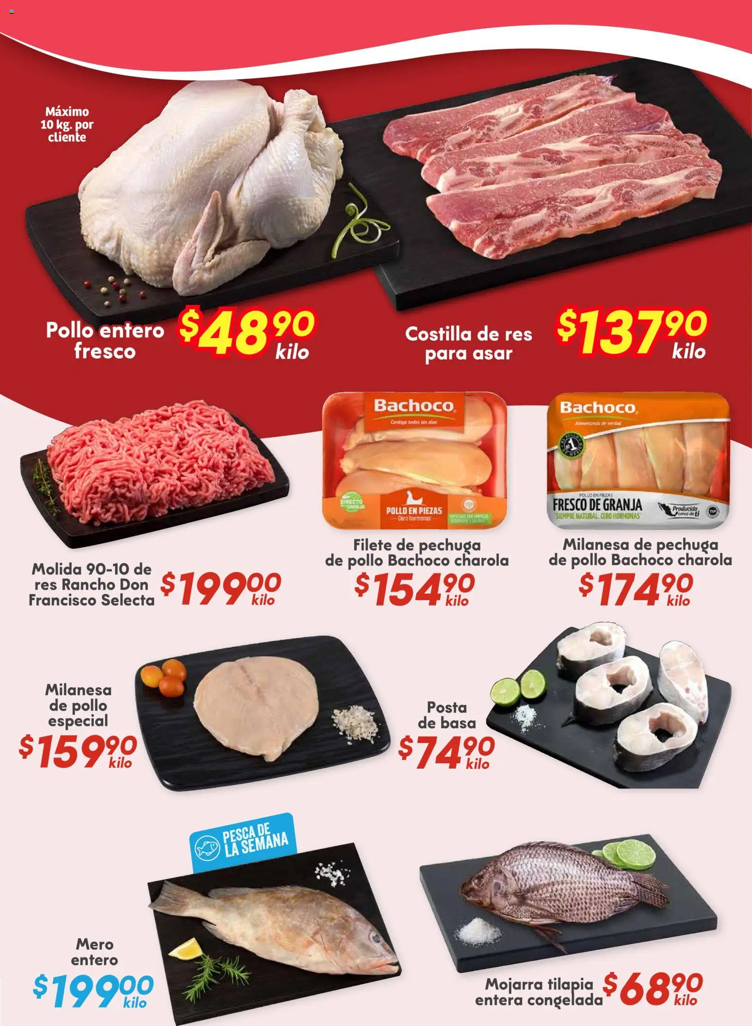 Nuevas ofertas de Soriana válidas en toda la República Mexicana desde el 15.11.2025. ¡Encuentra las mejores ofertas en Soriana - Ahorratón Híper: BCS, Son y Sin! | Página: 6 | Productos: Pollo, Milanesa, Res