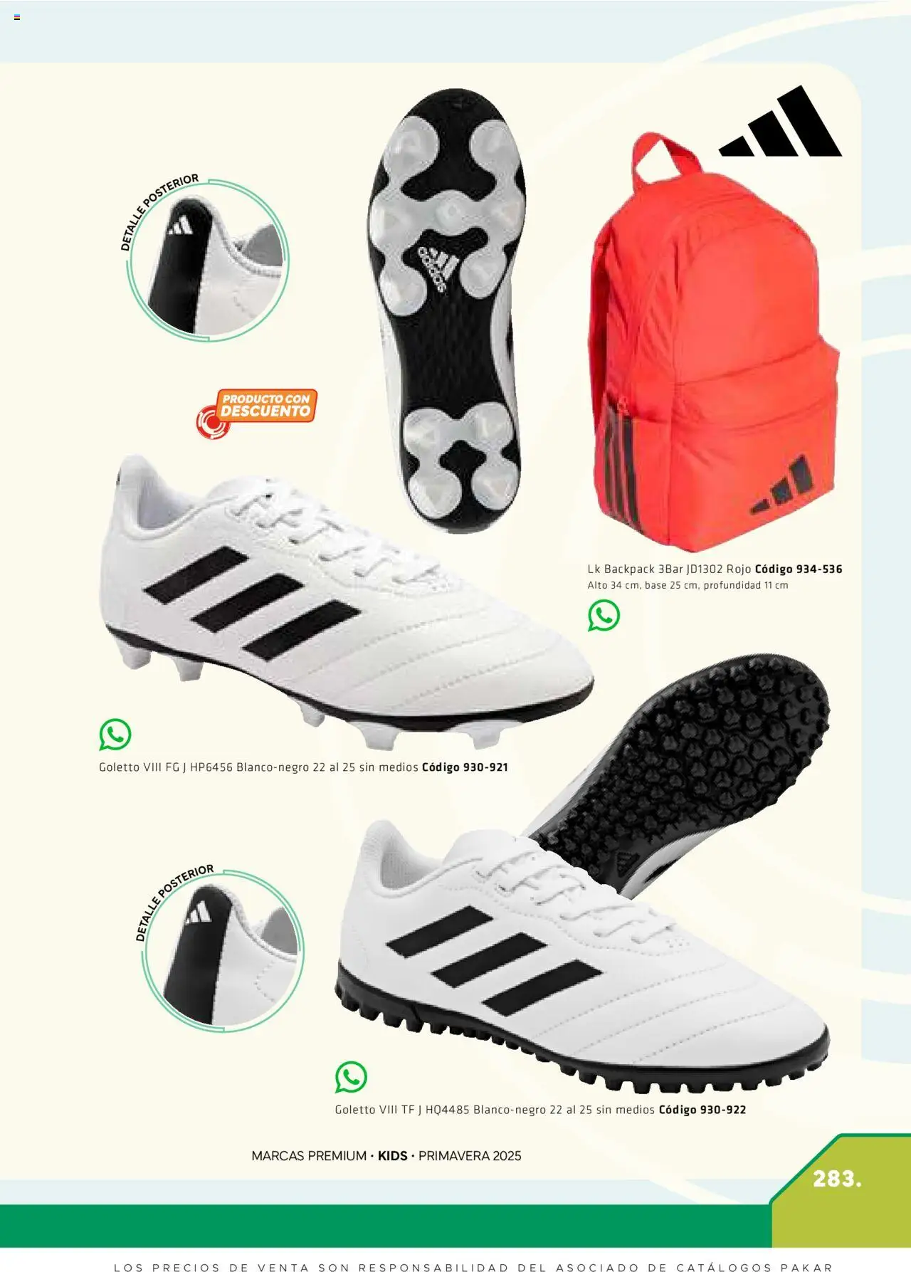 Nuevas ofertas de SC Pakar válidas en toda la República Mexicana desde el 28.02.2025. ¡Encuentra las mejores ofertas en SC Pakar catálogo Premium - Kids! | Página: 283