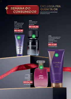 Eudora - Revista 04/2026 - Pré-Visualização do folheto da loja Eudora, válido de 19.02.2026 | Página: 116 | Produtos: Protetor solar, Hidratante corporal, Desodorante