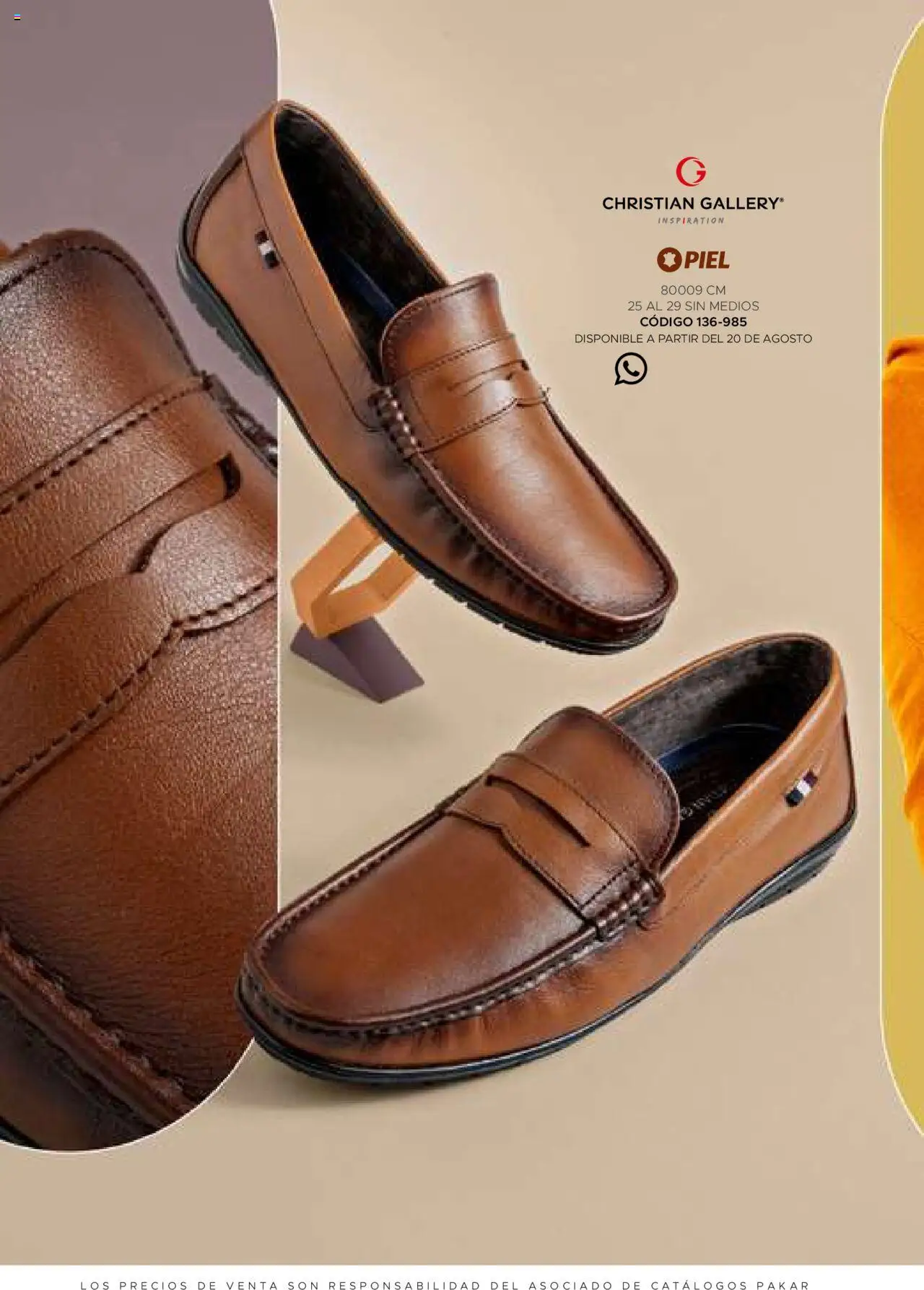 Nuevas ofertas de SC Pakar válidas en toda la República Mexicana desde el 24.07.2025. ¡Encuentra las mejores ofertas en SC Pakar - Catálogo Hombre otoño / invierno! | Página: 294