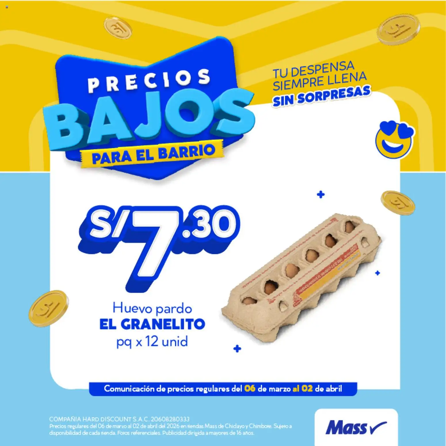 Catálogo Mass válido desde 06.03.2026 | Página: 1