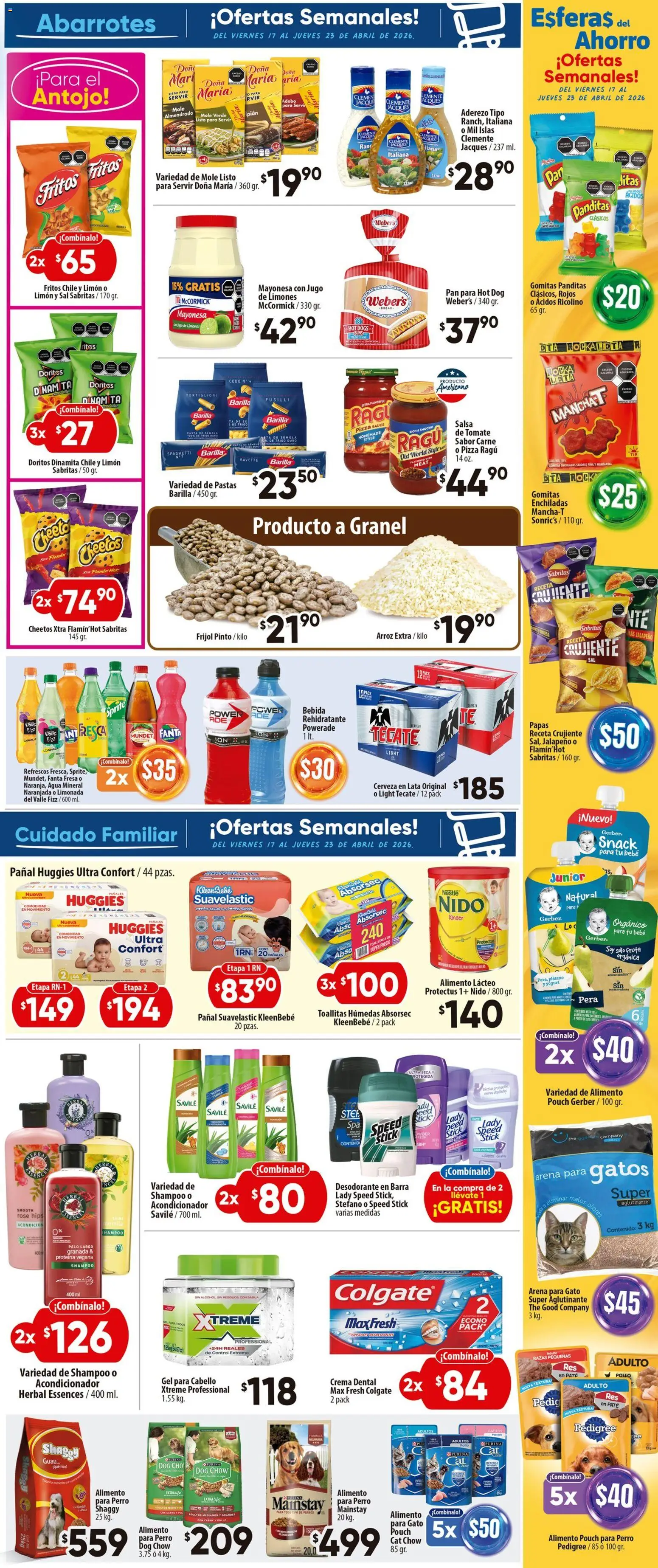 Nuevas ofertas de Calimax válidas en toda la República Mexicana desde el 17.04.2026. ¡Encuentra las mejores ofertas en Calimax folleto Ensenada! | Página: 5 | Productos: Tomate, Toallitas húmedas, Paté, Acondicionador