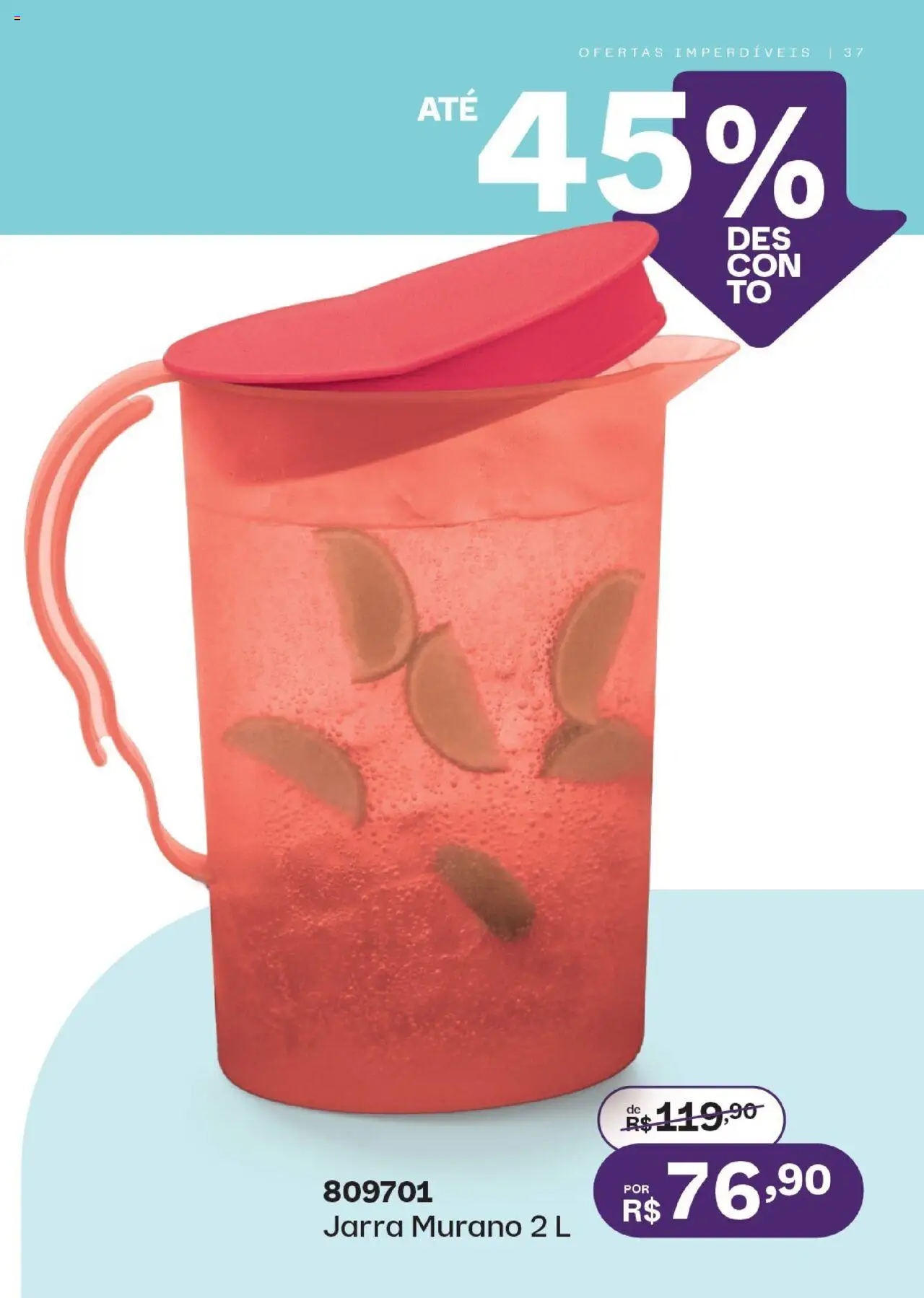 Tupperware Folheto - válido de 01.10.2025 | Página: 37 | Produtos: Jarra