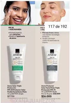 Vista previa Avon - Campaña 3/2026 válido desde el 01.03.2026 | Página: 113 | Productos: Mate, Protector solar, Loción