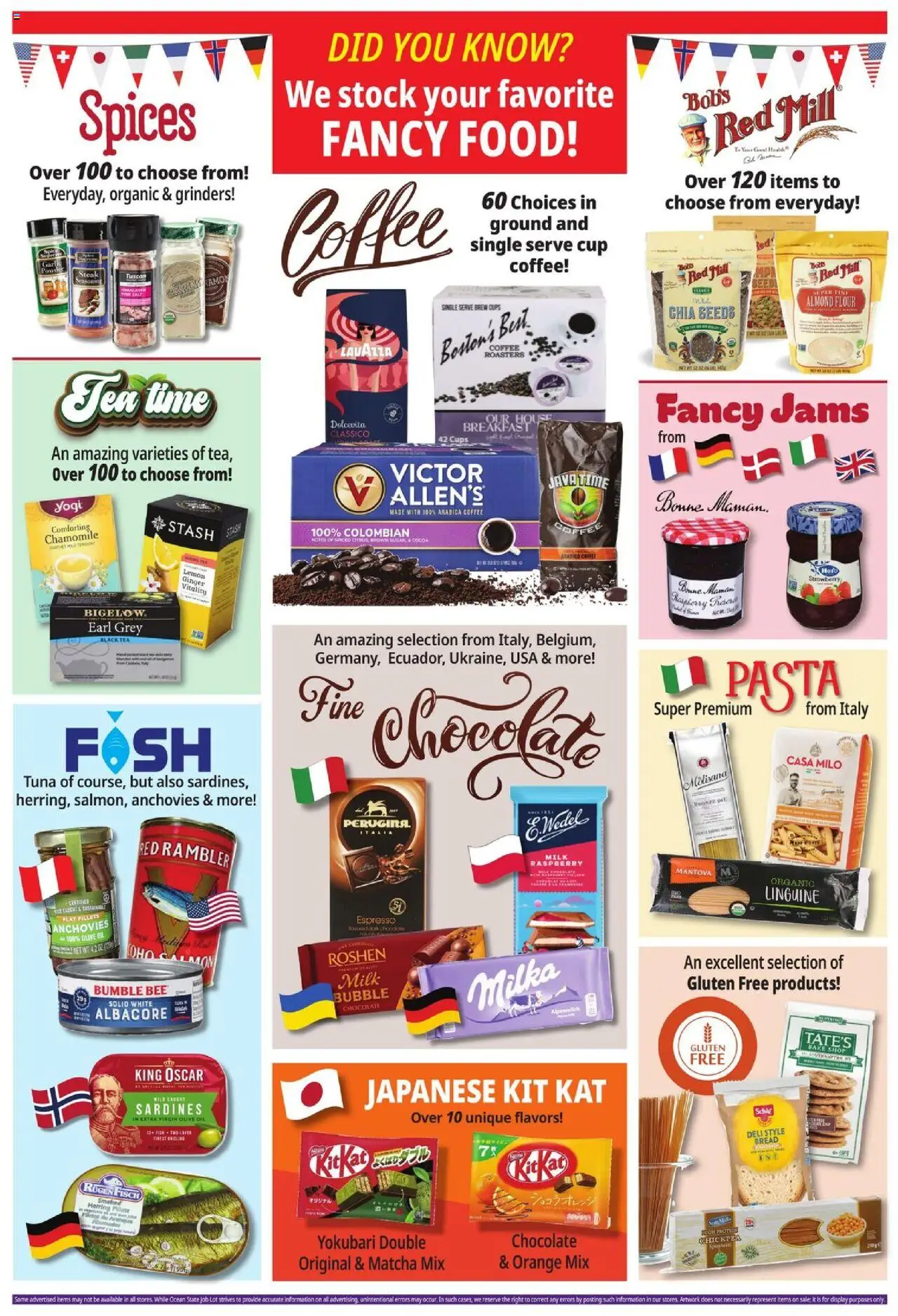 Ocean State Job Lot Weekly Ad - MA - valid from 11.09.2025 | Page: 8 | Products: Ginger, Coffee, Chocolate, Raspberry