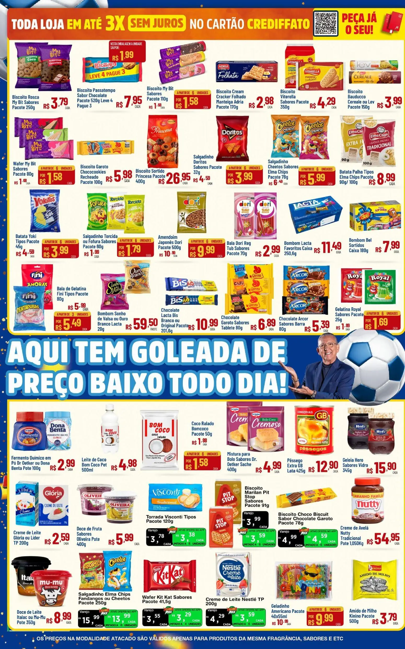 Max Atacadista Folheto - válido de 10.11.2025 | Página: 4 | Produtos: Pó, Cama, Creme de avelã, Doce de leite