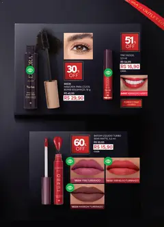 Eudora - Revista 01/2026 - Pré-Visualização do folheto da loja Eudora, válido de 17.12.2025 | Página: 8 | Produtos: Máscara para cílios, Batom