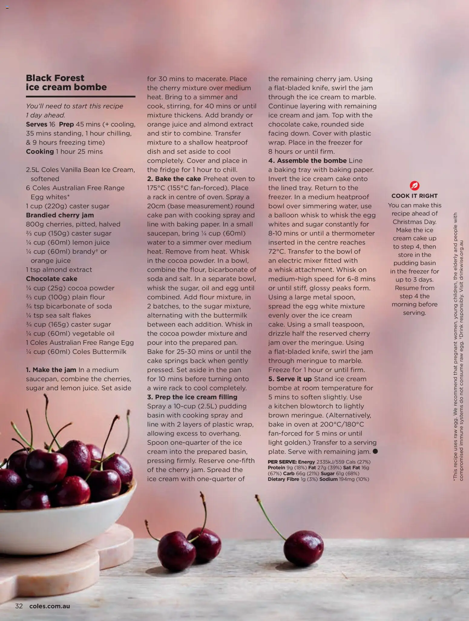 Coles catalogue - valid from 04.12.2025 | Page: 32 | Products: Light, Flour, Juice, Pudding