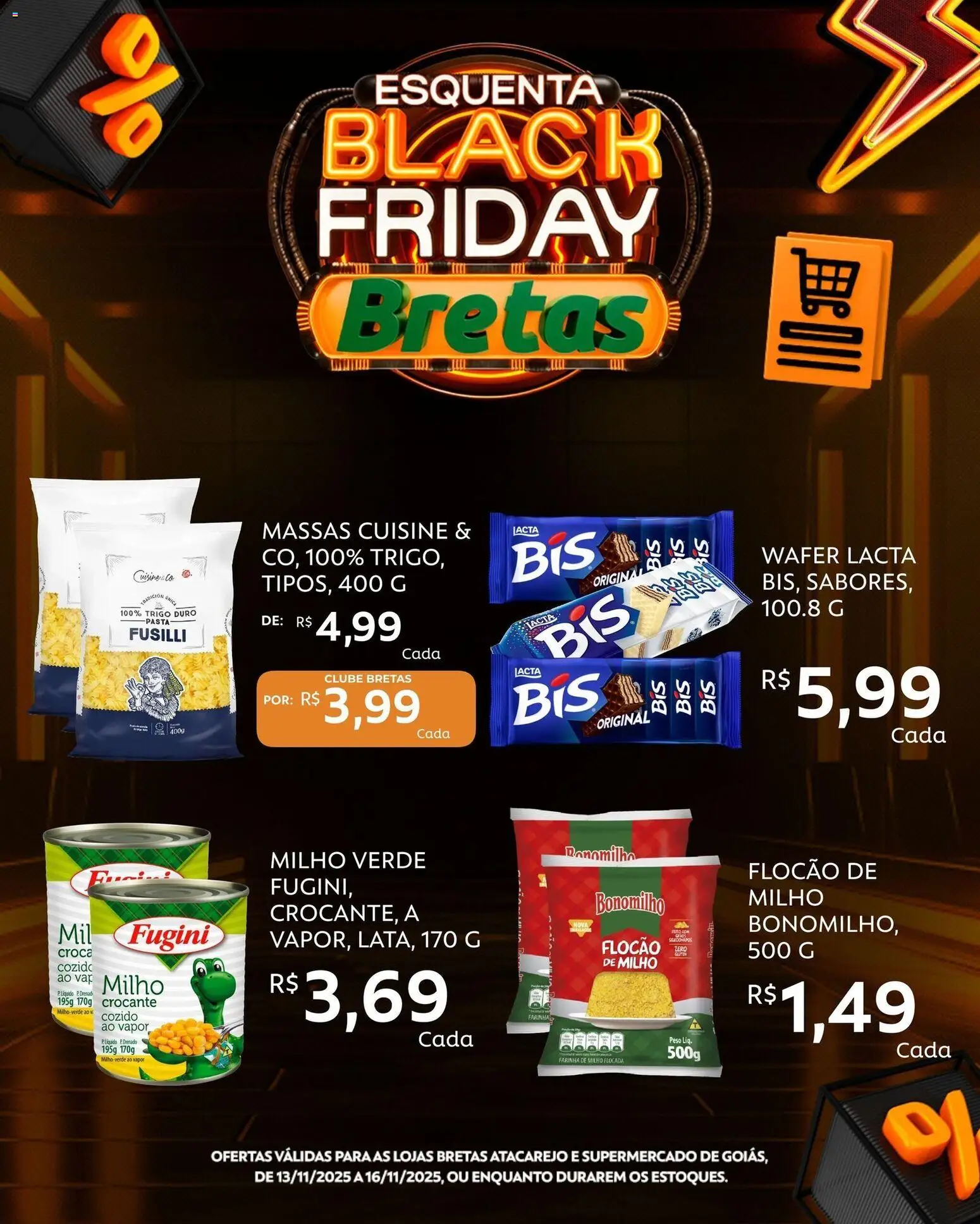 Bretas Folheto - válido de 13.11.2025 | Página: 2 | Produtos: Milho verde, Pasta