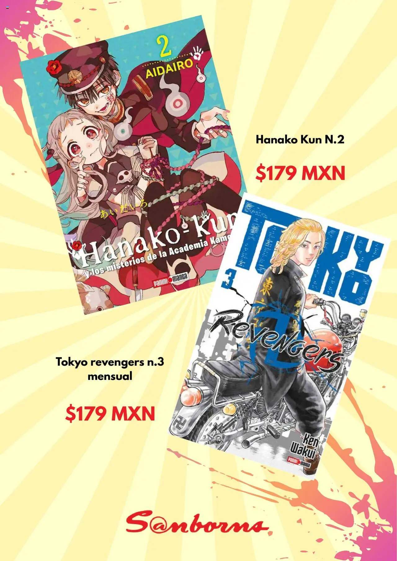 Nuevas ofertas de Sanborns válidas en toda la República Mexicana desde el 15.08.2025. ¡Encuentra las mejores ofertas en Sanborns catálogo! | Página: 3 | Productos: Manga