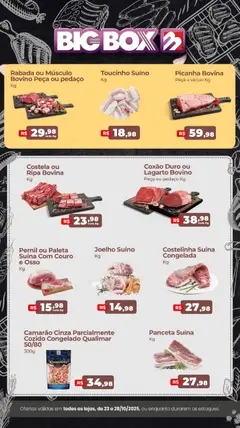 Big Box - Ofertas do Açougue - Pré-Visualização do folheto da loja Big Box, válido de 23.10.2025
