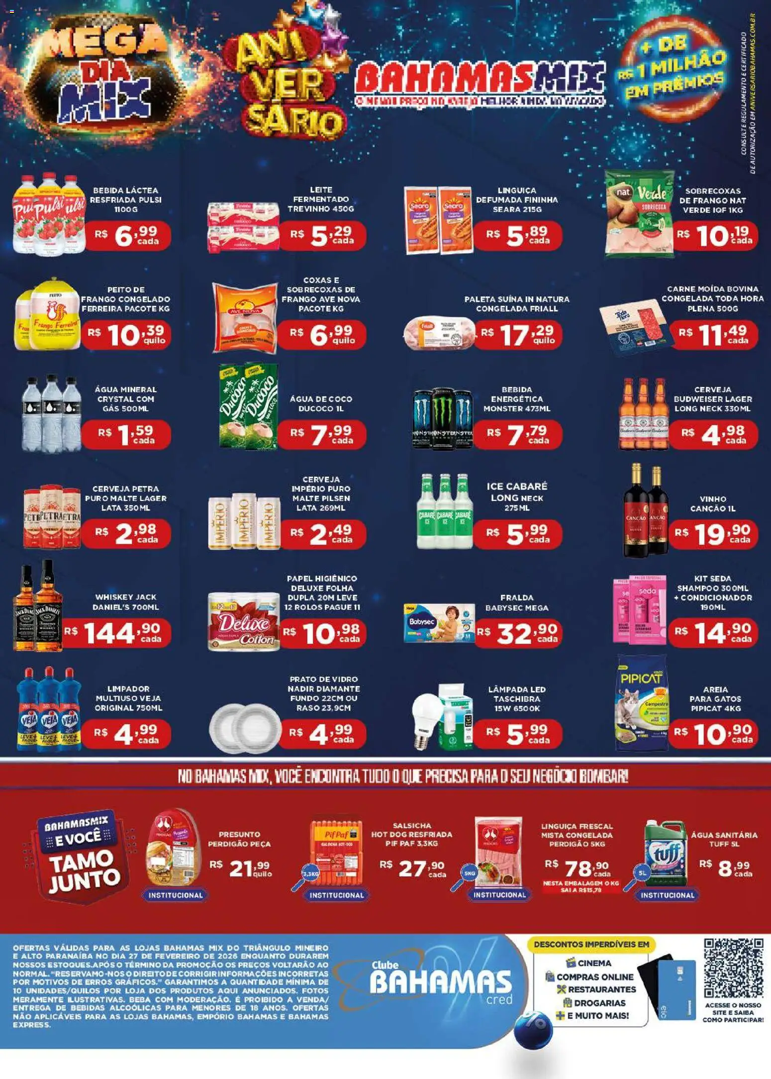 Bahamas Mix Folheto - válido de 27.02.2026 | Página: 2 | Produtos: Lâmpada, Vinho, Lâmpada led, Papel higiênico
