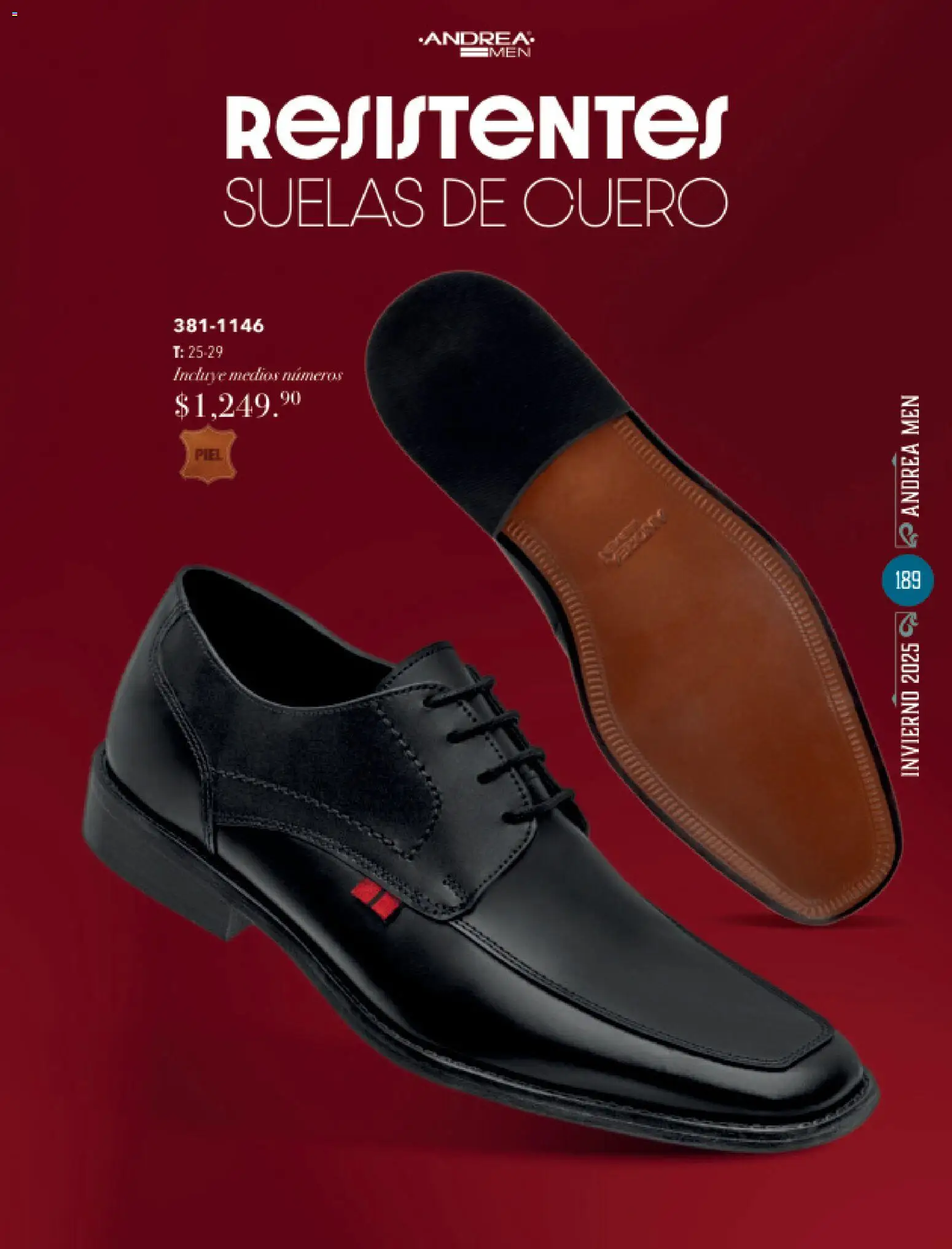 Nuevas ofertas de Andrea válidas en toda la República Mexicana desde el 26.11.2025. ¡Encuentra las mejores ofertas en Andrea catálogo Invierno! | Página: 189