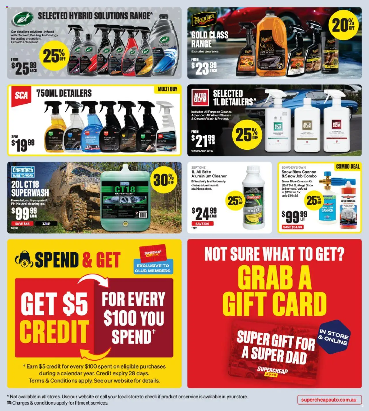 Supercheap Auto catalogue - valid from 27.08.2025 | Page: 3 | Products: Cleaner