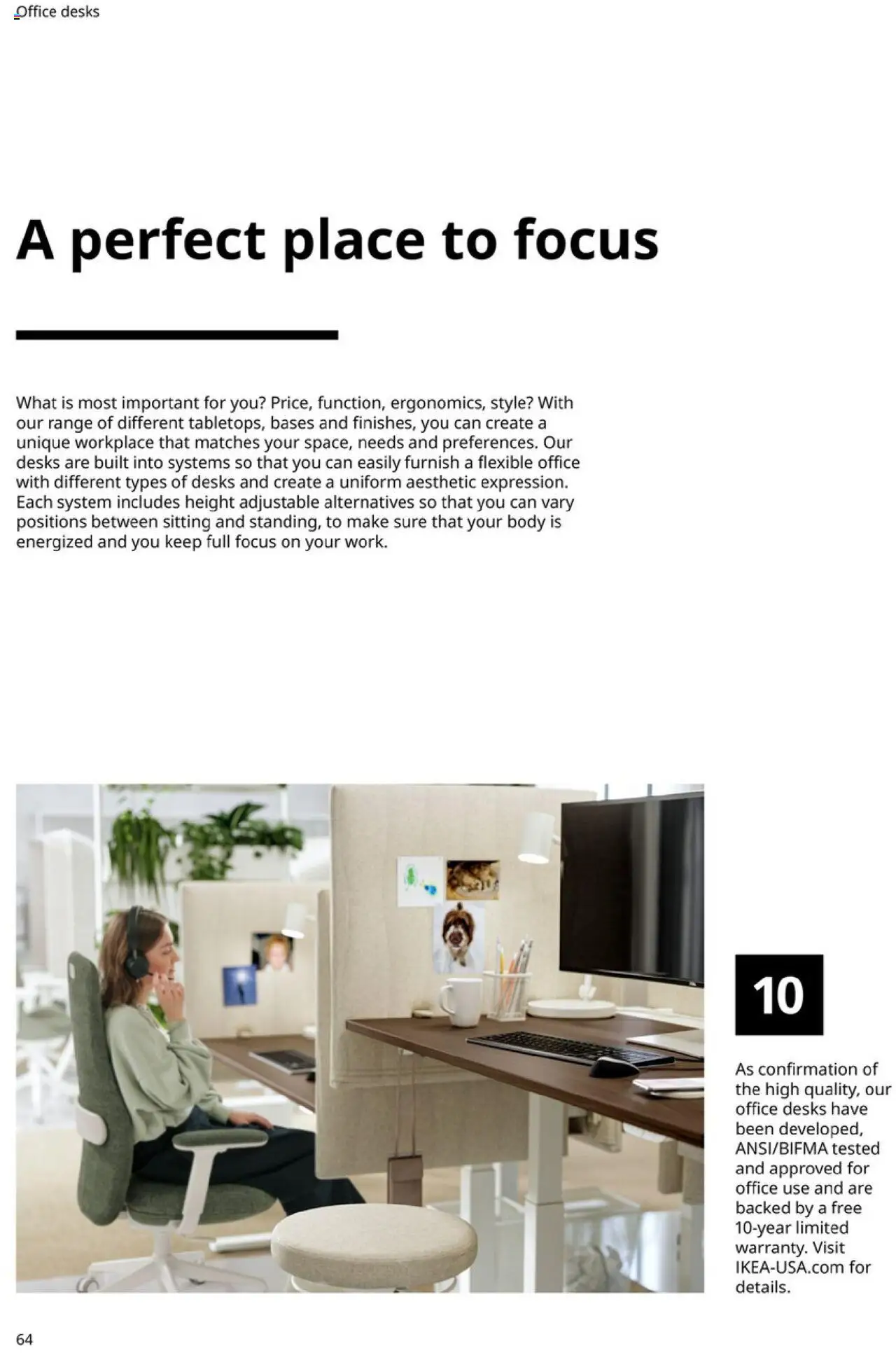IKEA Office Brochure 2025 - valid from 01.03.2025 | Page: 64