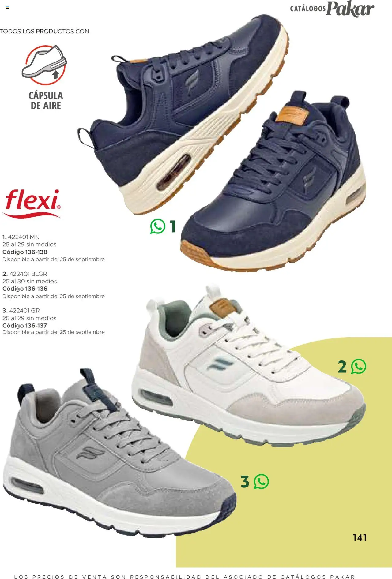 Nuevas ofertas de SC Pakar válidas en toda la República Mexicana desde el 24.07.2025. ¡Encuentra las mejores ofertas en SC Pakar - Catálogo Hombre otoño / invierno! | Página: 141