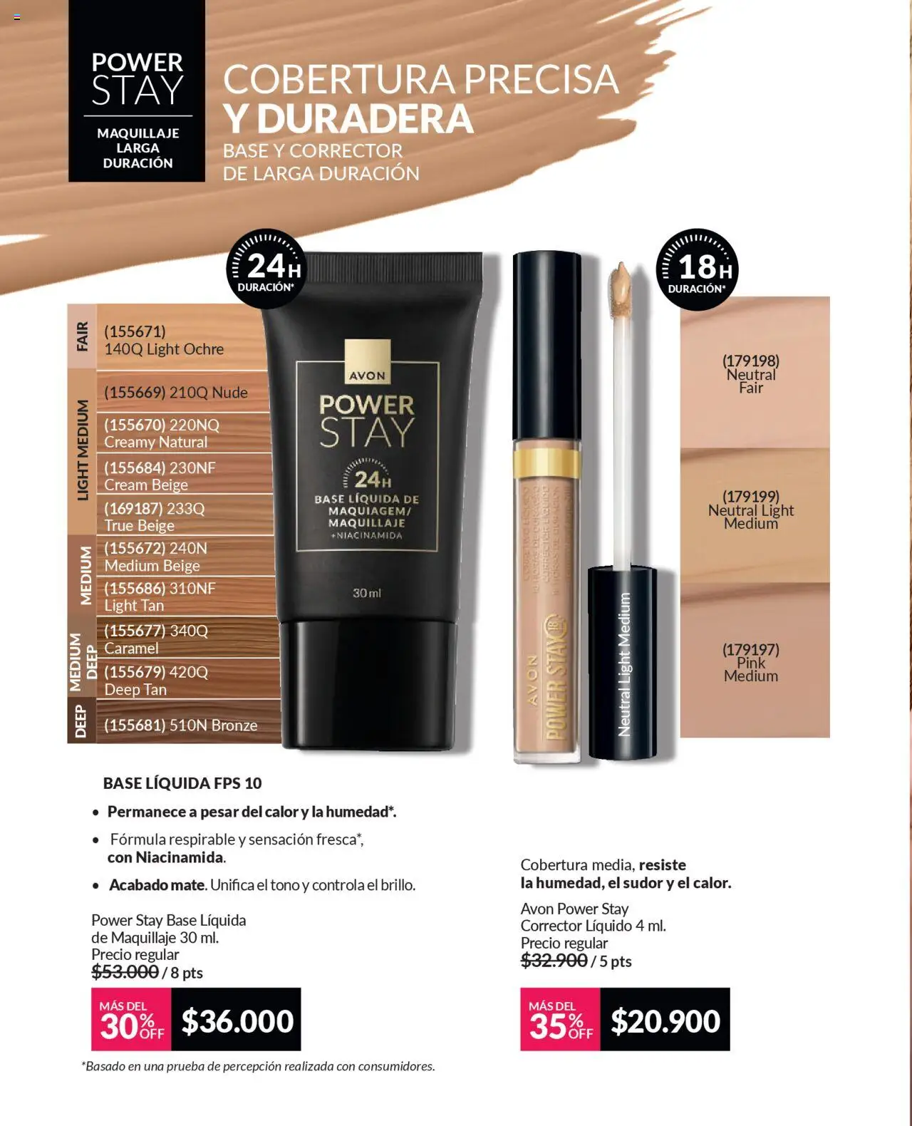 Avon revista - valida desde el 12.09.2025 | Página: 27 | Productos: Maquillaje, Corrector