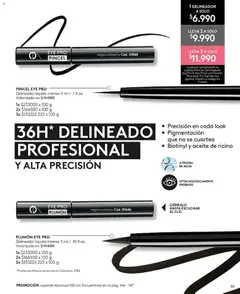 Catálogo Ésika Campaña 7 válido desde el 18.04.2026 | Página: 55 | Productos: Delineador, Plumón, Aceite, Pincel