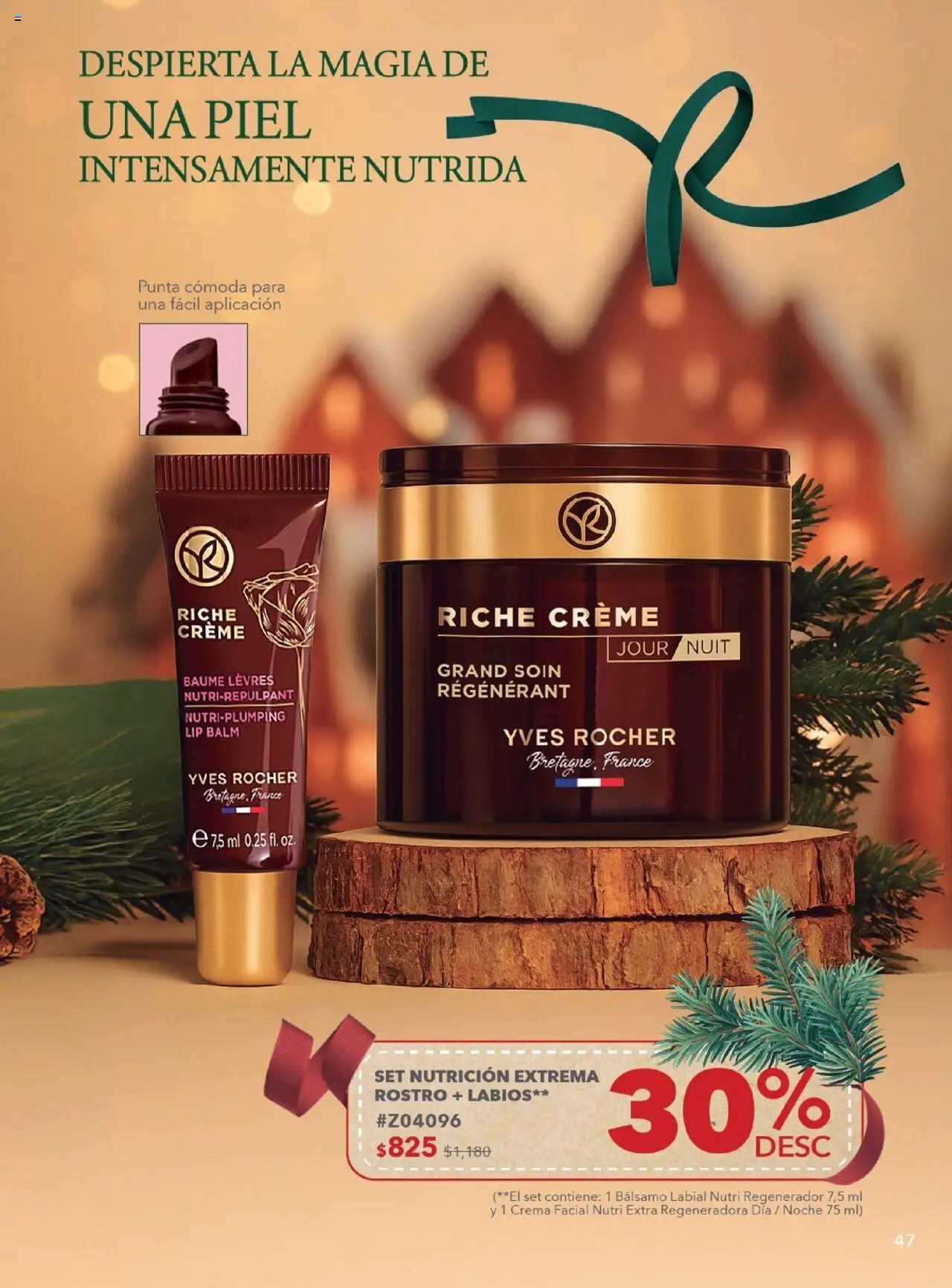 Nuevas ofertas de Yves Rocher válidas en toda la República Mexicana desde el 28.10.2025. ¡Encuentra las mejores ofertas en Yves Rocher - Campaña 15 2025! | Página: 47 | Productos: Crema, Bálsamo