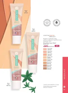 Vista previa de Yves Rocher - Campaña 15 2025, nuevo folleto de la tienda, válido en México a partir del 28.10.2025 | Página: 87 | Productos: Shot, Maquillaje