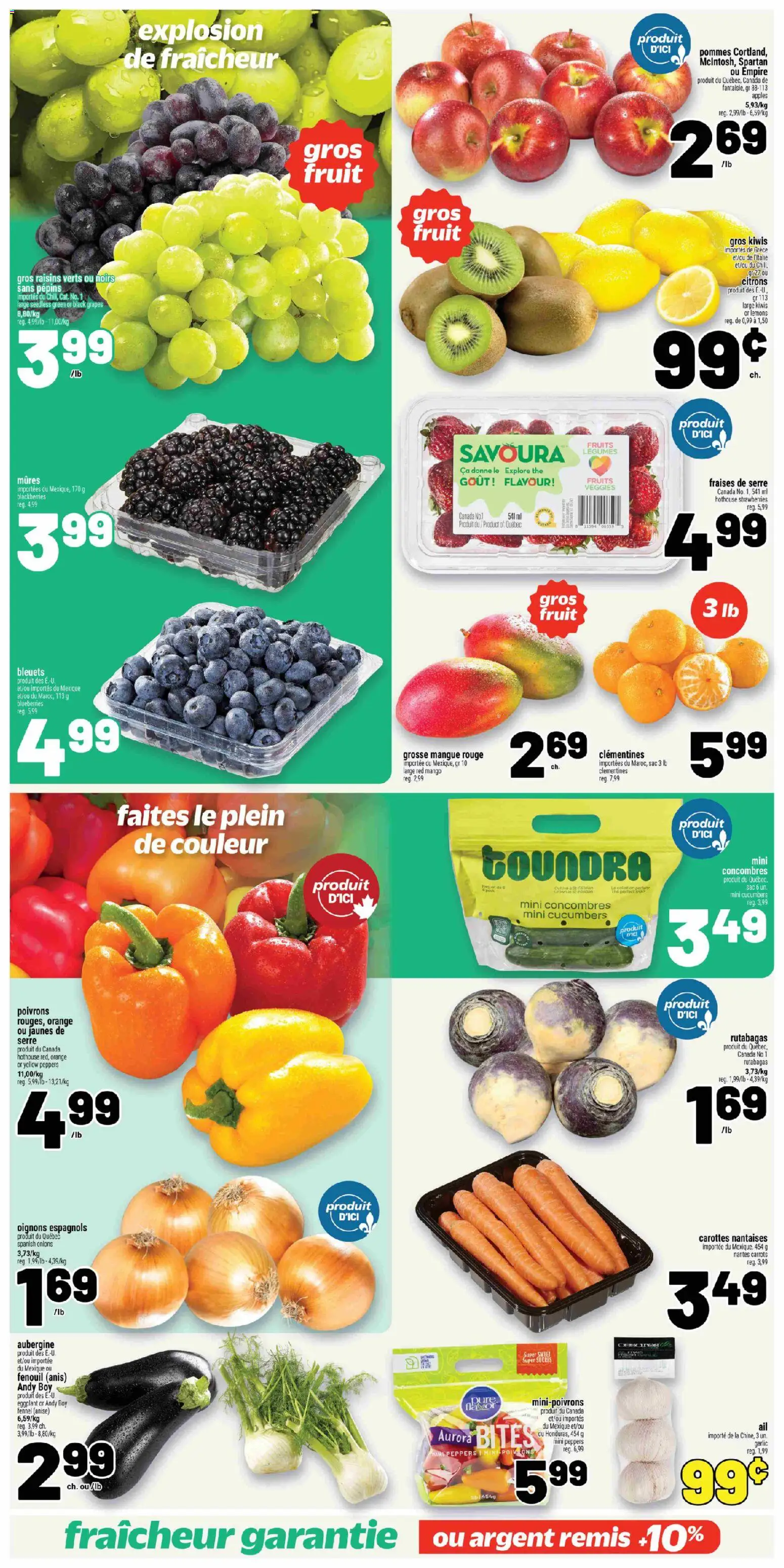 Metro flyer valid from 30.04.2026 | Page: 6 | Products: Strawberries, Cucumbers, Apples