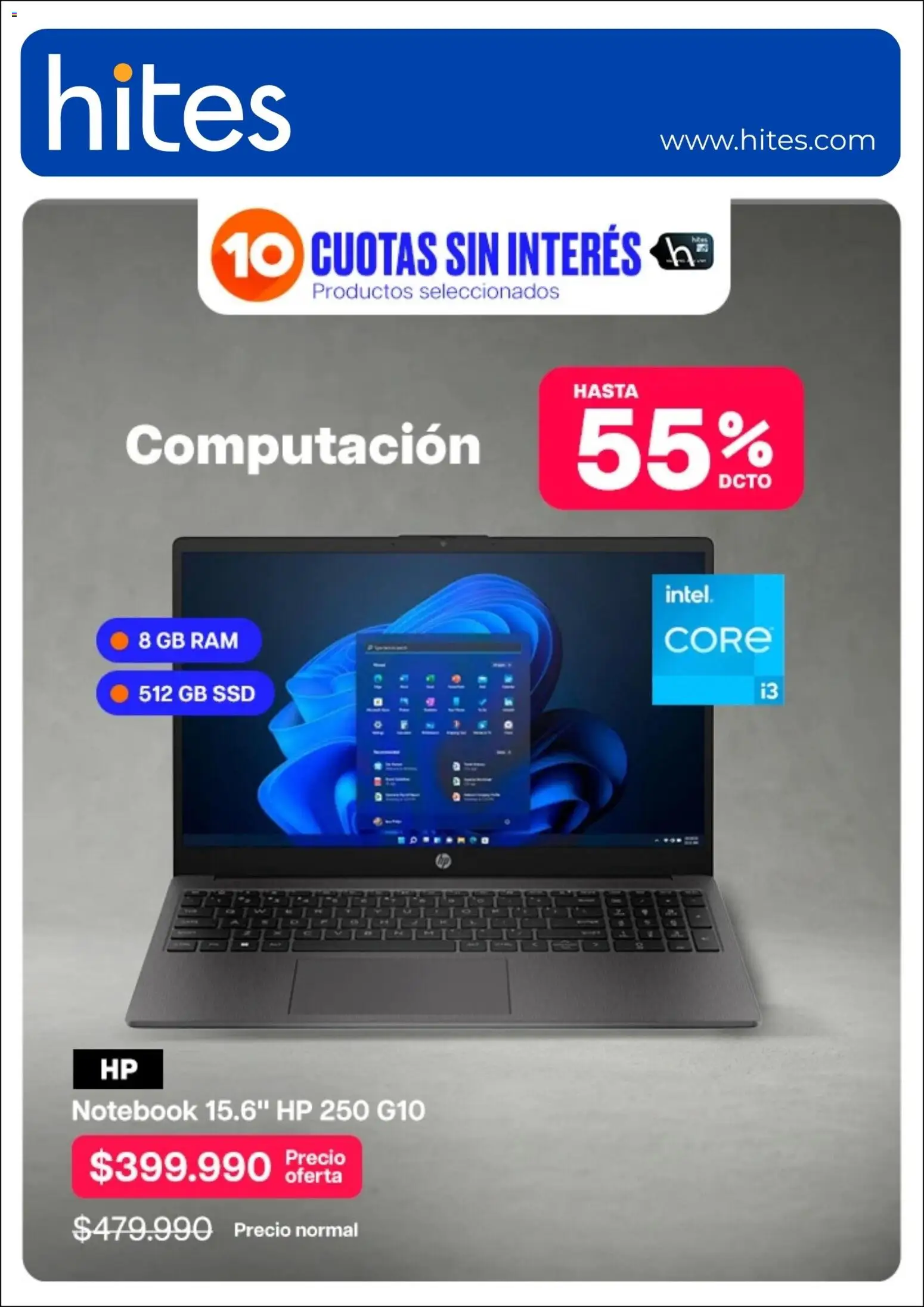Hites Ofertas  │ válido desde el 22.04.2026 | Página: 6 | Productos: Notebook