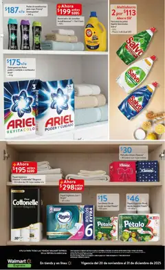 Vista previa de Walmart Express folleto El lujo de compartir está en los detalles, nuevo folleto de la tienda, válido en México a partir del 20.11.2025 | Página: 18 | Productos: Detergente, Ropa, Polvo, Servilletas
