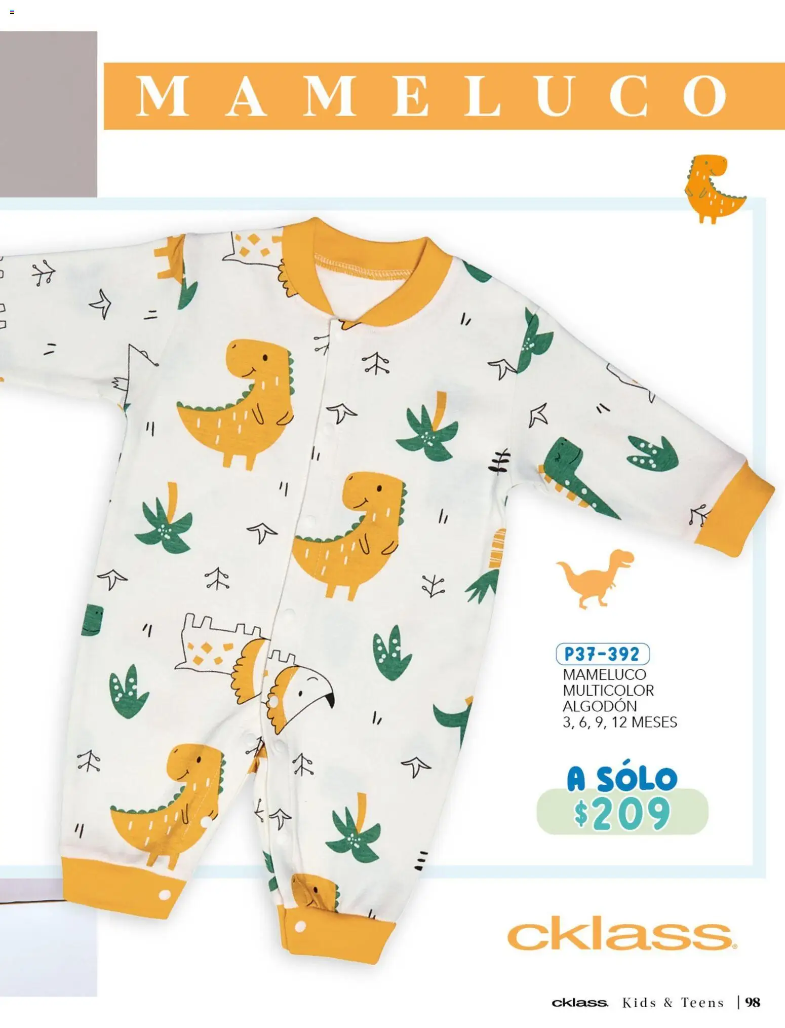 Nuevas ofertas de Cklass válidas en toda la República Mexicana desde el 26.03.2026. ¡Encuentra las mejores ofertas en Cklass catálogo Especial Día del Niño! | Página: 15 | Productos: Algodón, Mameluco