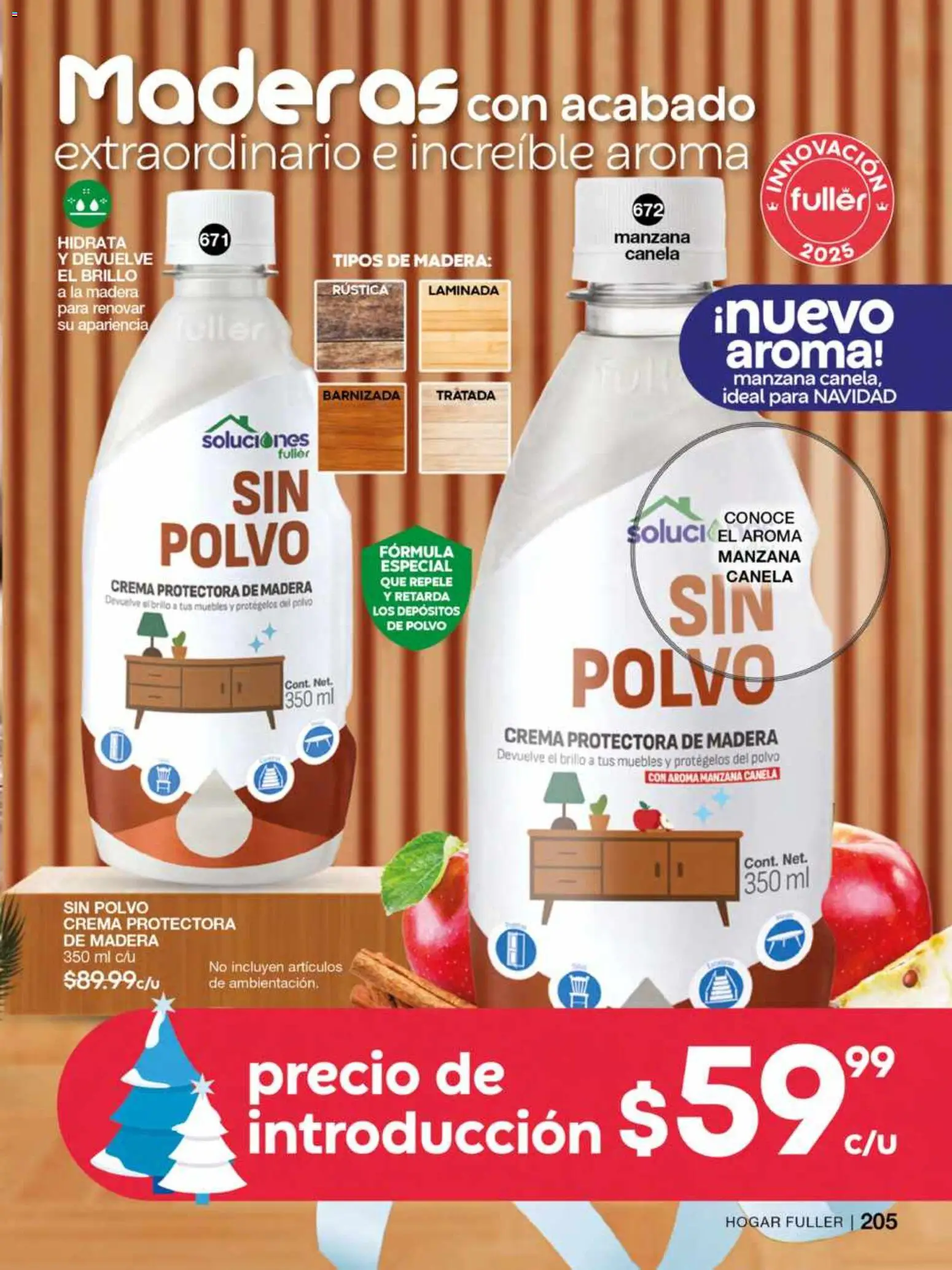 Nuevas ofertas de Fuller válidas en toda la República Mexicana desde el 12.11.2025. ¡Encuentra las mejores ofertas en Fuller campaña 16 2025! | Página: 207 | Productos: Crema, Manzana, Brillo, Polvo