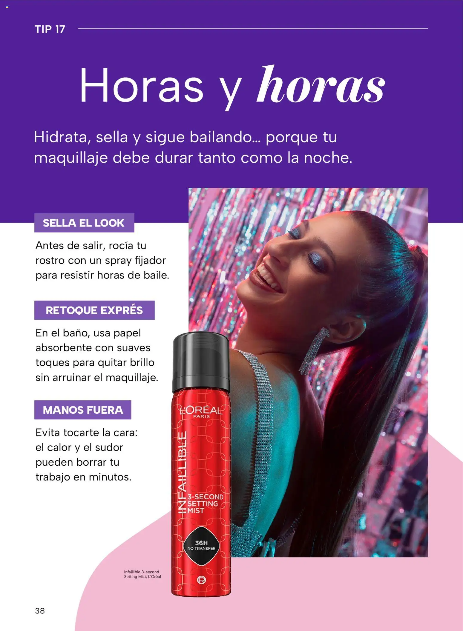 Nuevas ofertas de Chedraui válidas en toda la República Mexicana desde el 24.10.2025. ¡Encuentra las mejores ofertas en Chedraui folleto Vive Bella! | Página: 38 | Productos: Fijador, Brillo, Maquillaje