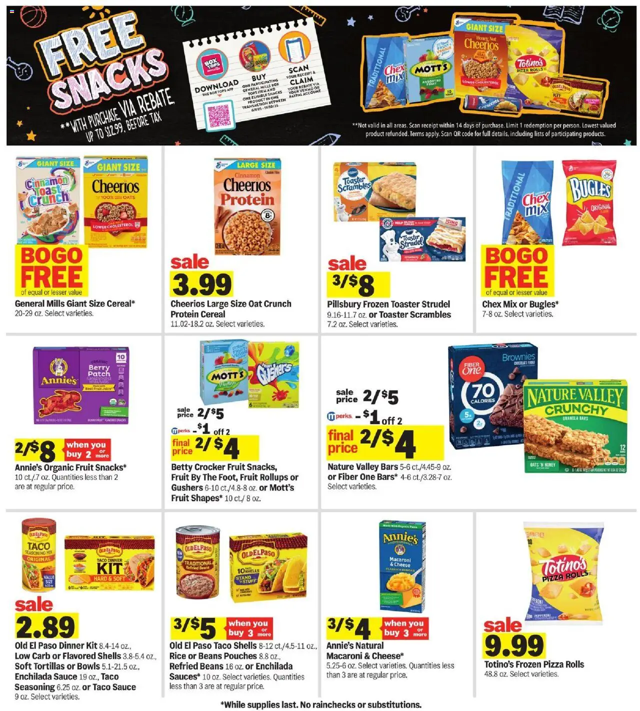 Meijer Weekly Ad - valid from 10.08.2025 | Page: 34 | Products: Box, Chocolate, Rice, Sauce