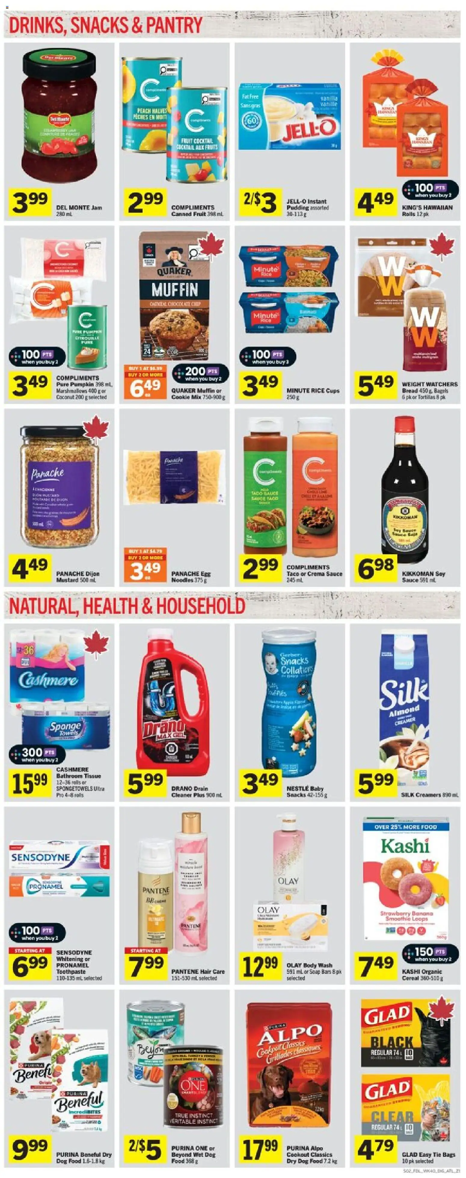 Foodland flyer valid from 29.01.2026 | Page: 6 | Products: Noodles, Sponge, Chocolate, Pumpkin