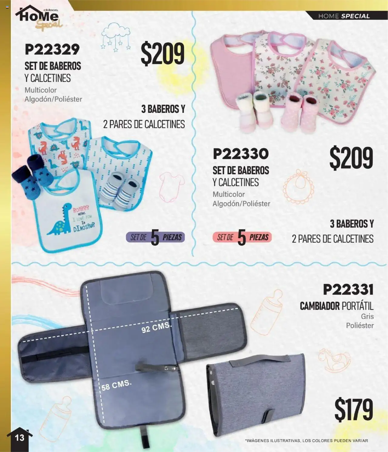 Nuevas ofertas de Cklass válidas en toda la República Mexicana desde el 01.10.2025. ¡Encuentra las mejores ofertas en Cklass - Catálogo Especial Home! | Página: 14 | Productos: Cambiador